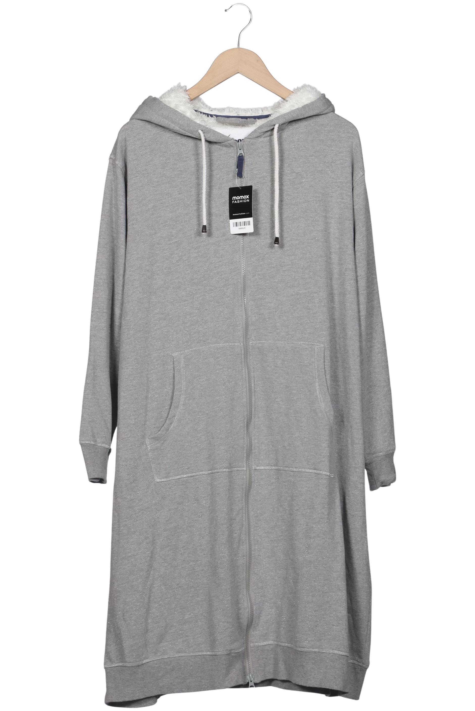 

Ulla Popken Damen Kapuzenpullover, grau, Gr. 50