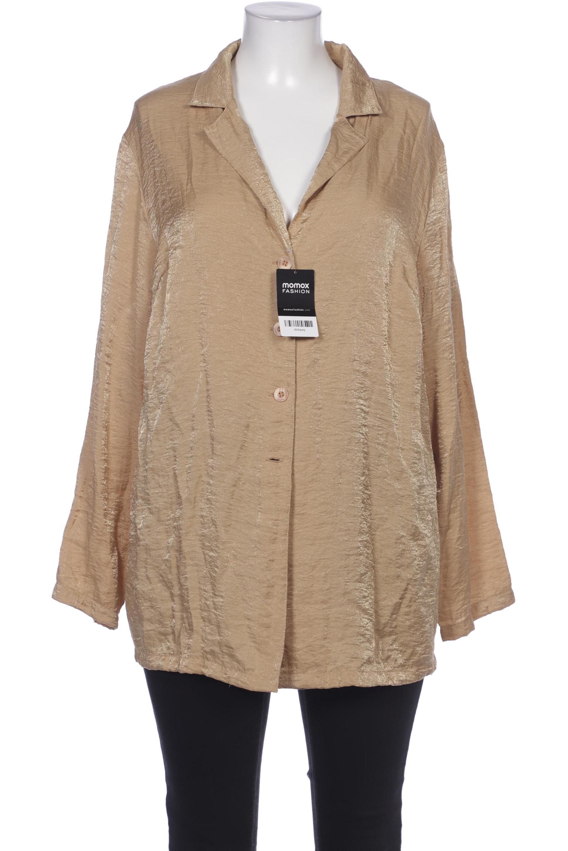 

Ulla Popken Damen Bluse, beige, Gr. 48