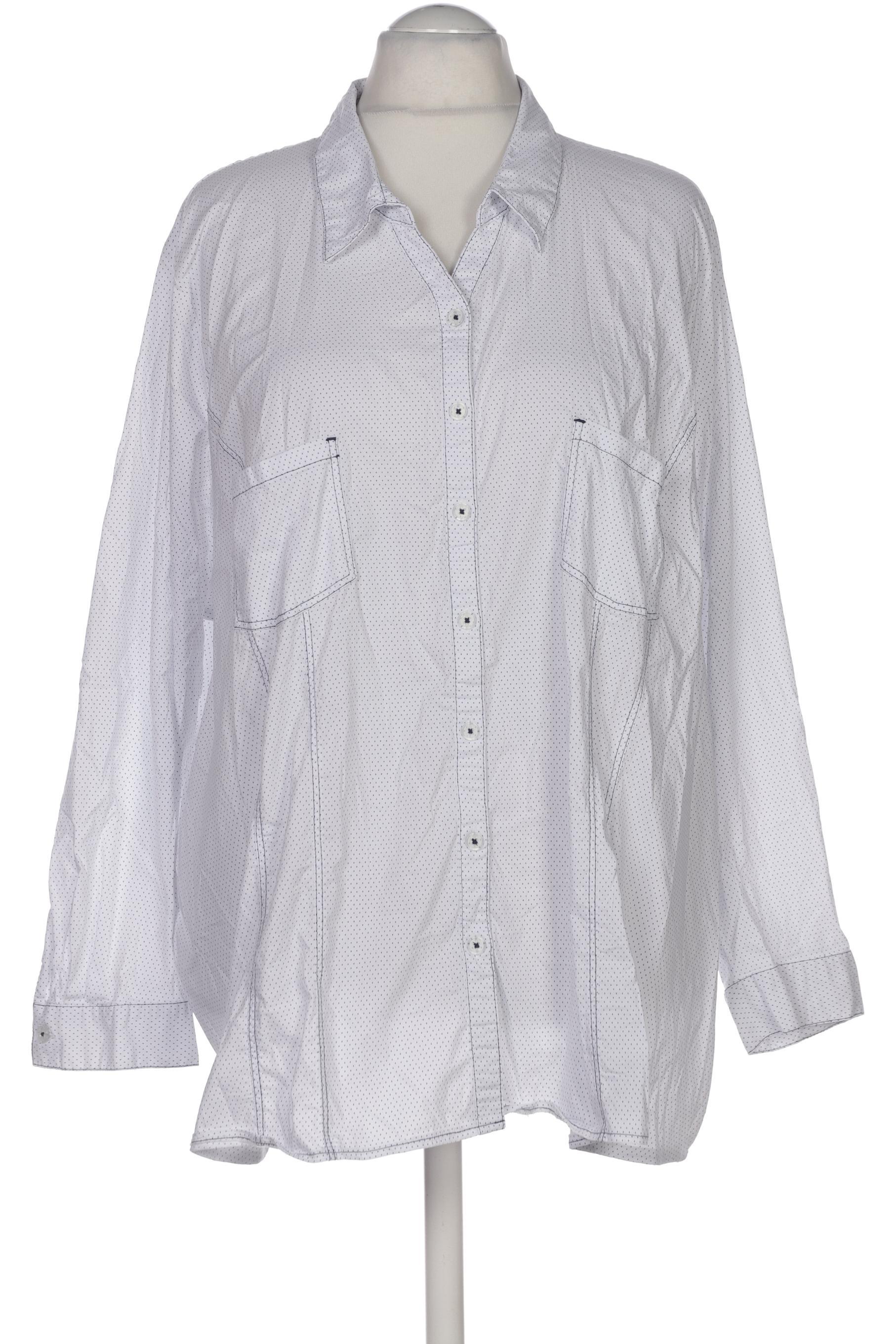 

Ulla Popken Damen Bluse, weiß, Gr. 60