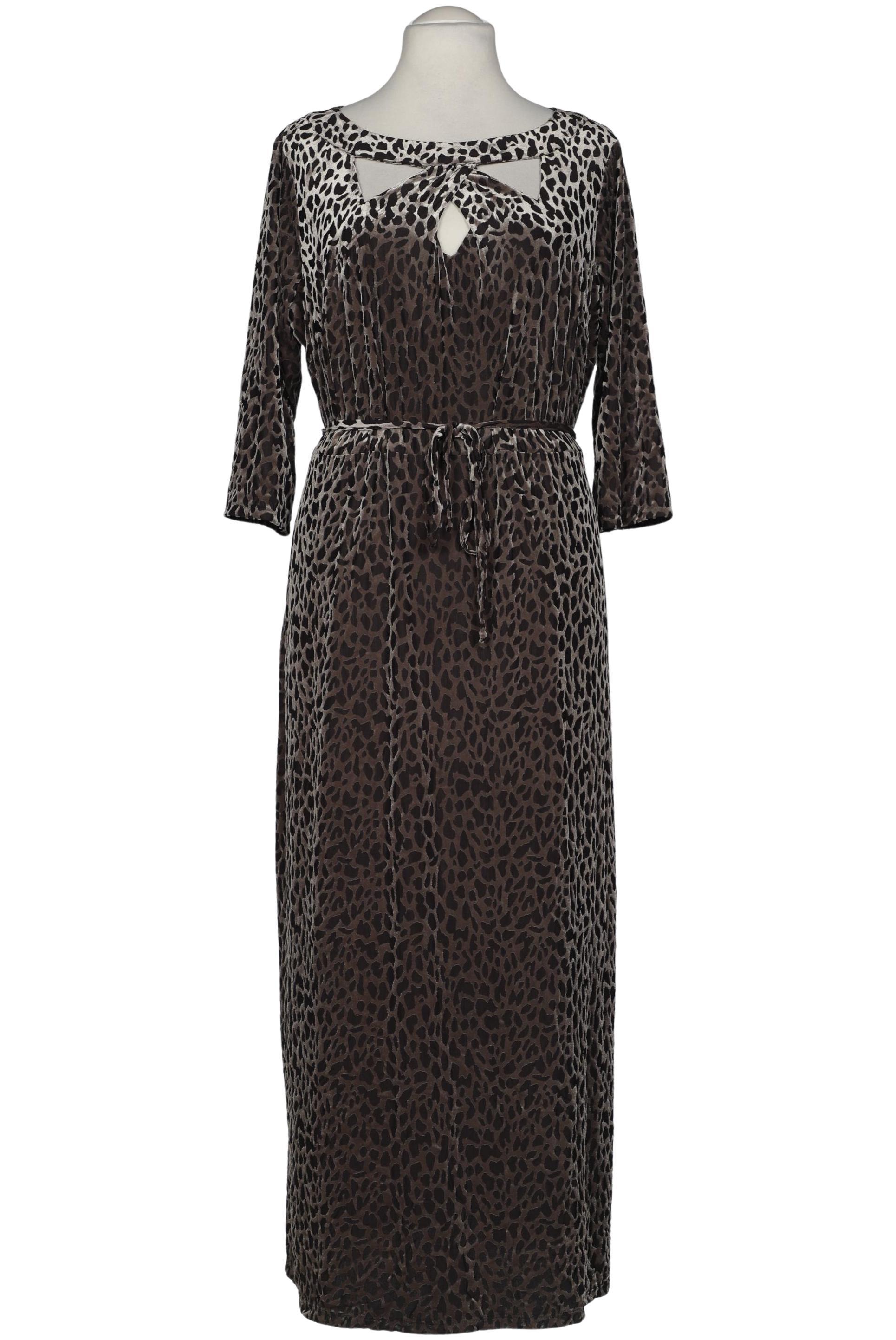 

Ulla Popken Damen Kleid, braun, Gr. 46