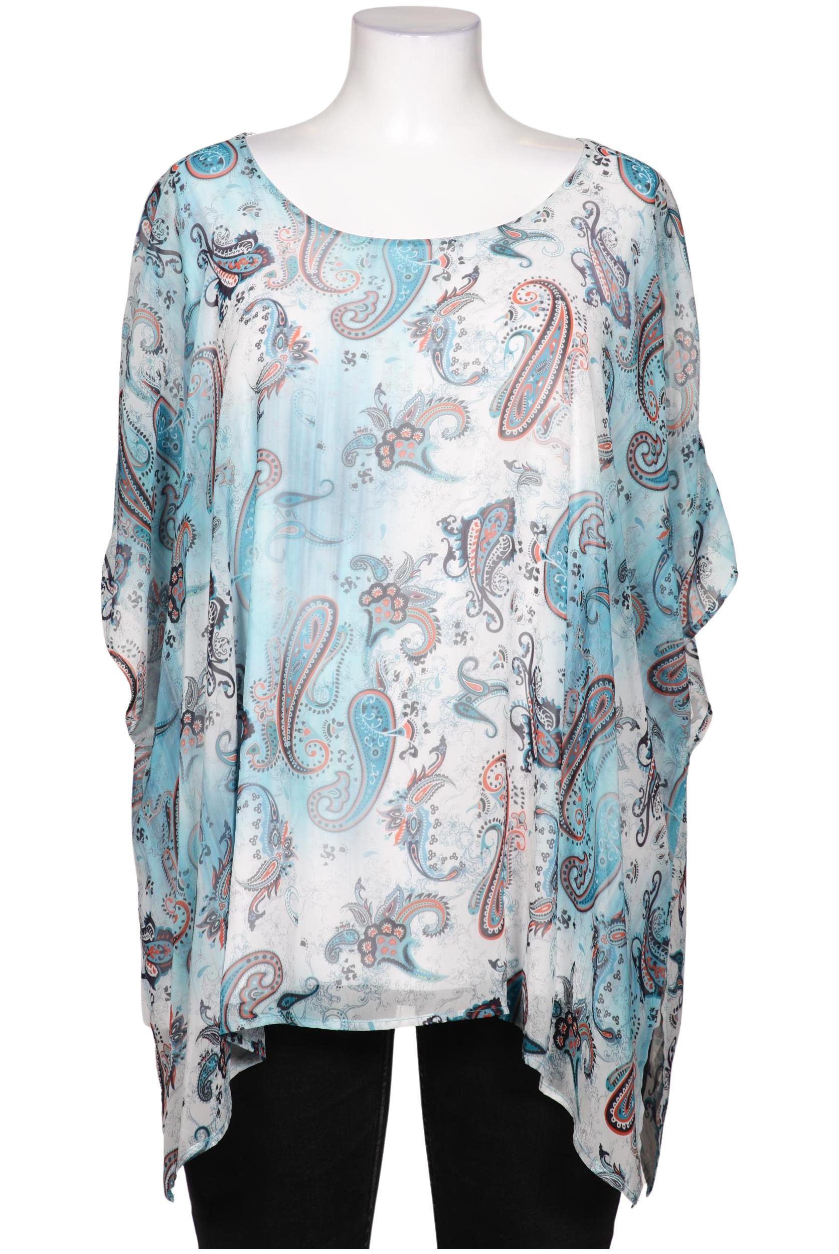 

Ulla Popken Damen Bluse, blau, Gr. 50