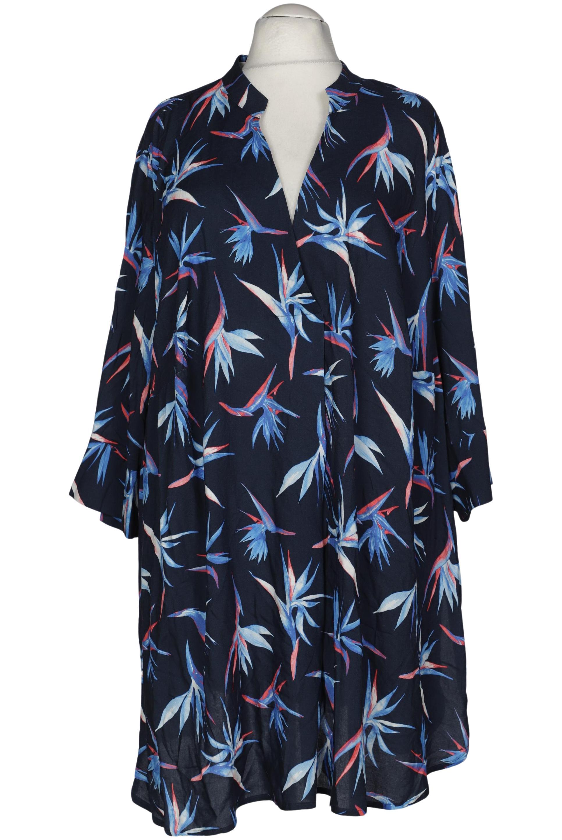 

Ulla Popken Damen Bluse, blau, Gr. 58