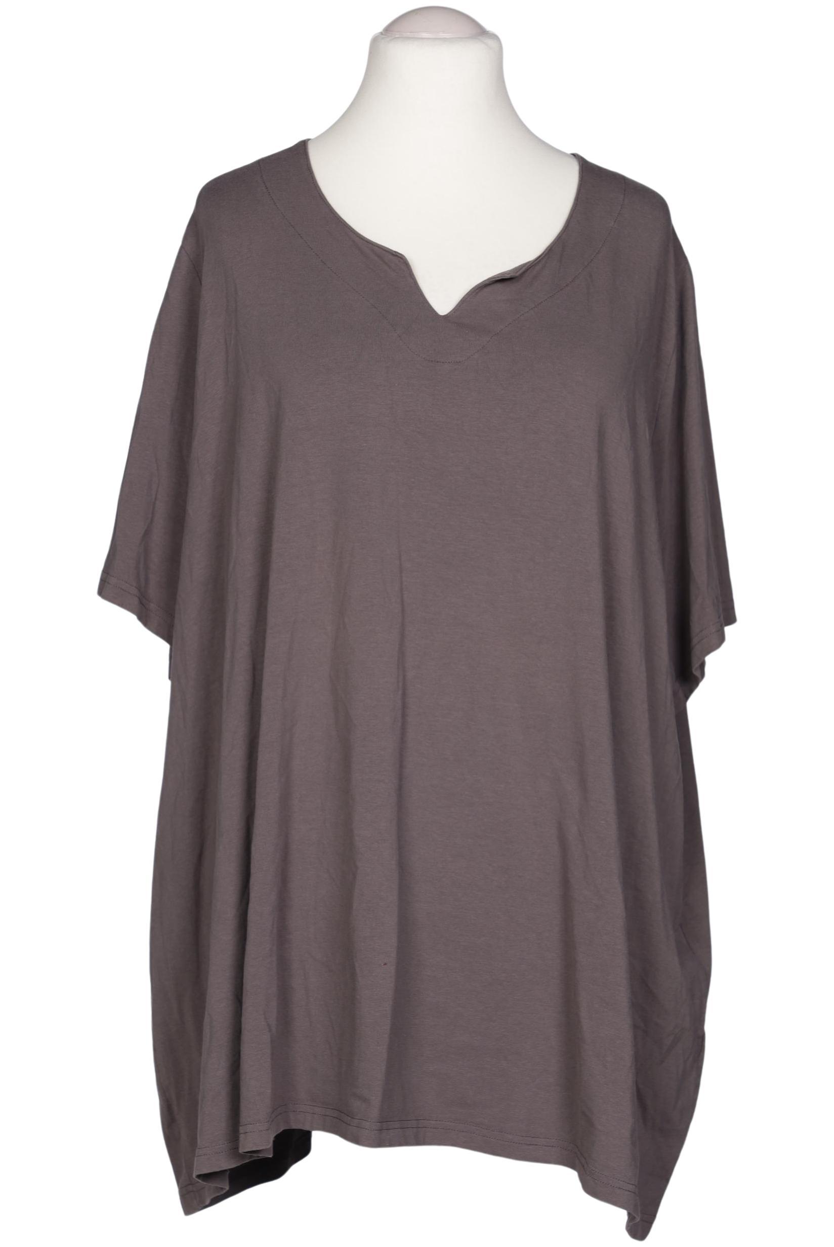 

Ulla Popken Damen T-Shirt, grau, Gr. 58