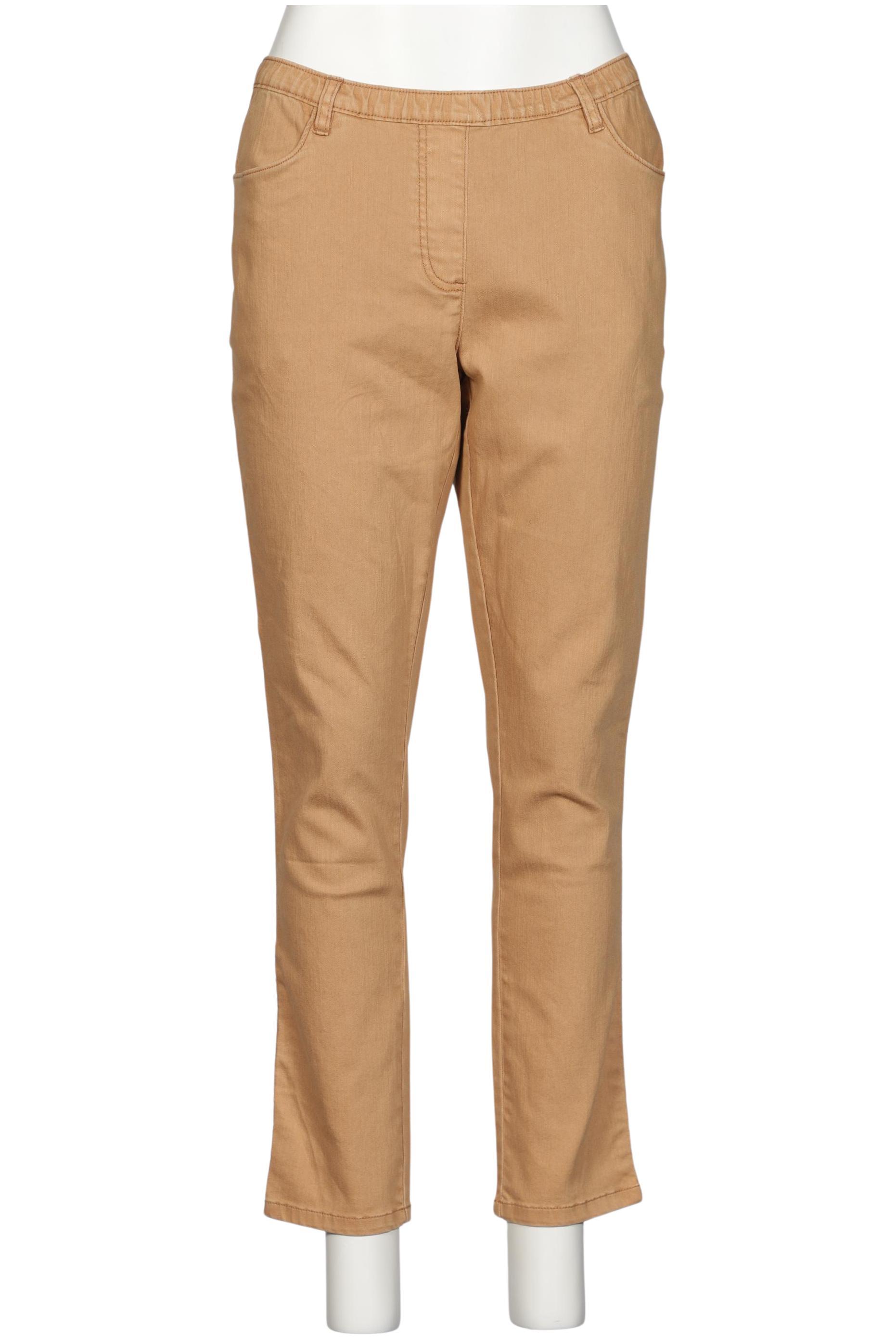 

Ulla Popken Damen Jeans, beige, Gr. 46