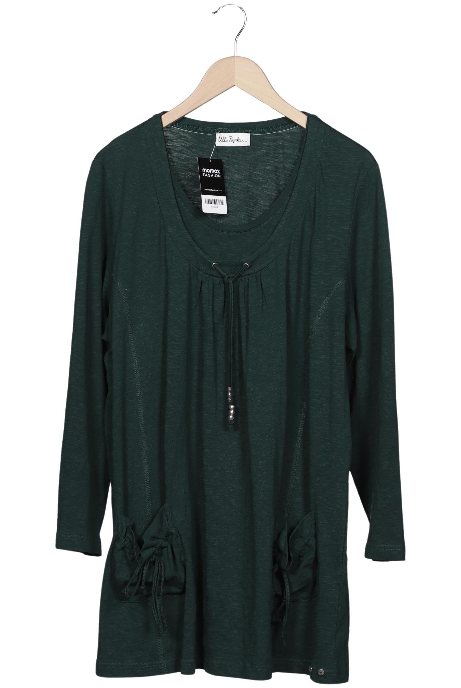 

Ulla Popken Damen Langarmshirt, grün, Gr. 50