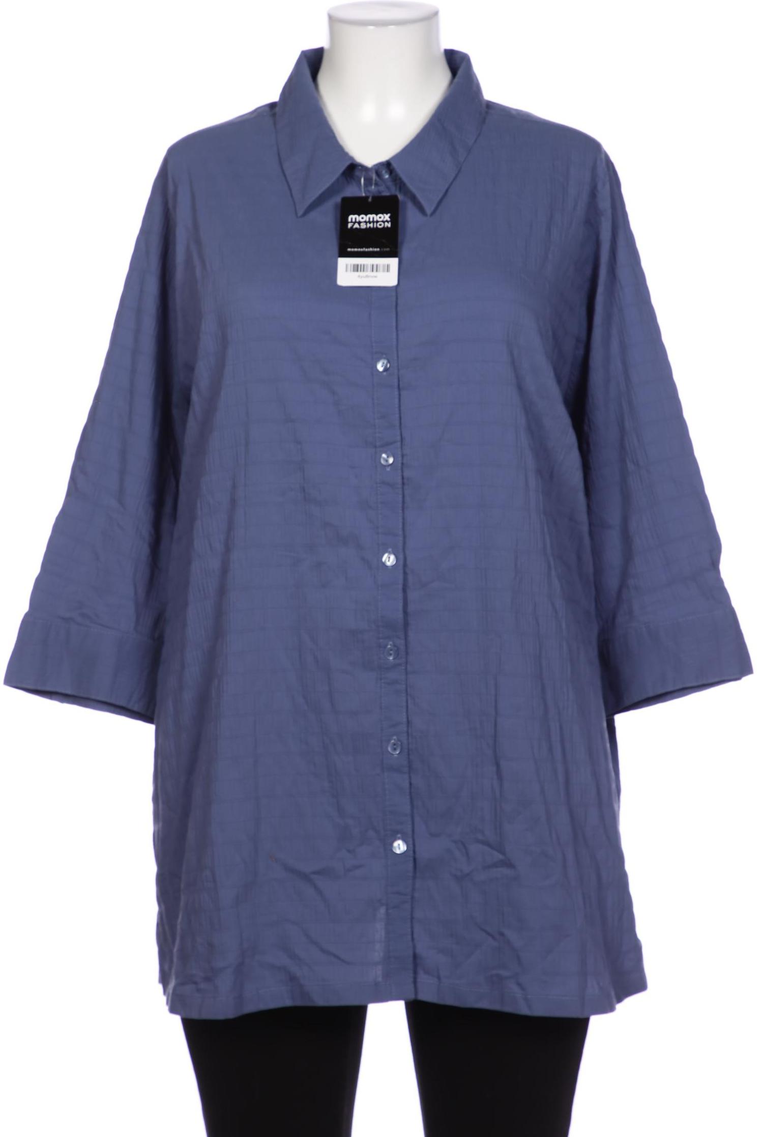 

Ulla Popken Damen Bluse, blau, Gr. 50