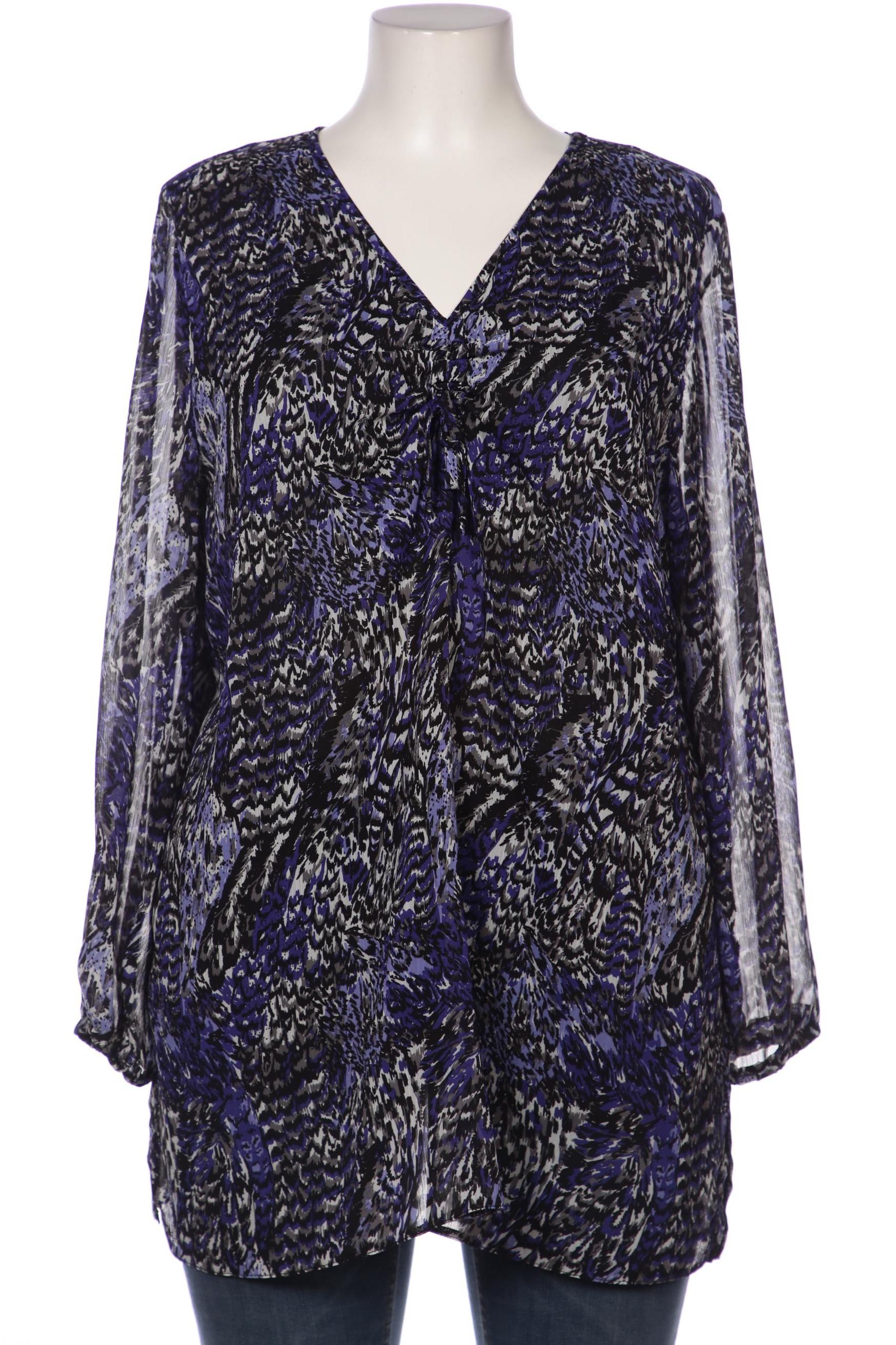 

Ulla Popken Damen Bluse, marineblau, Gr. 46