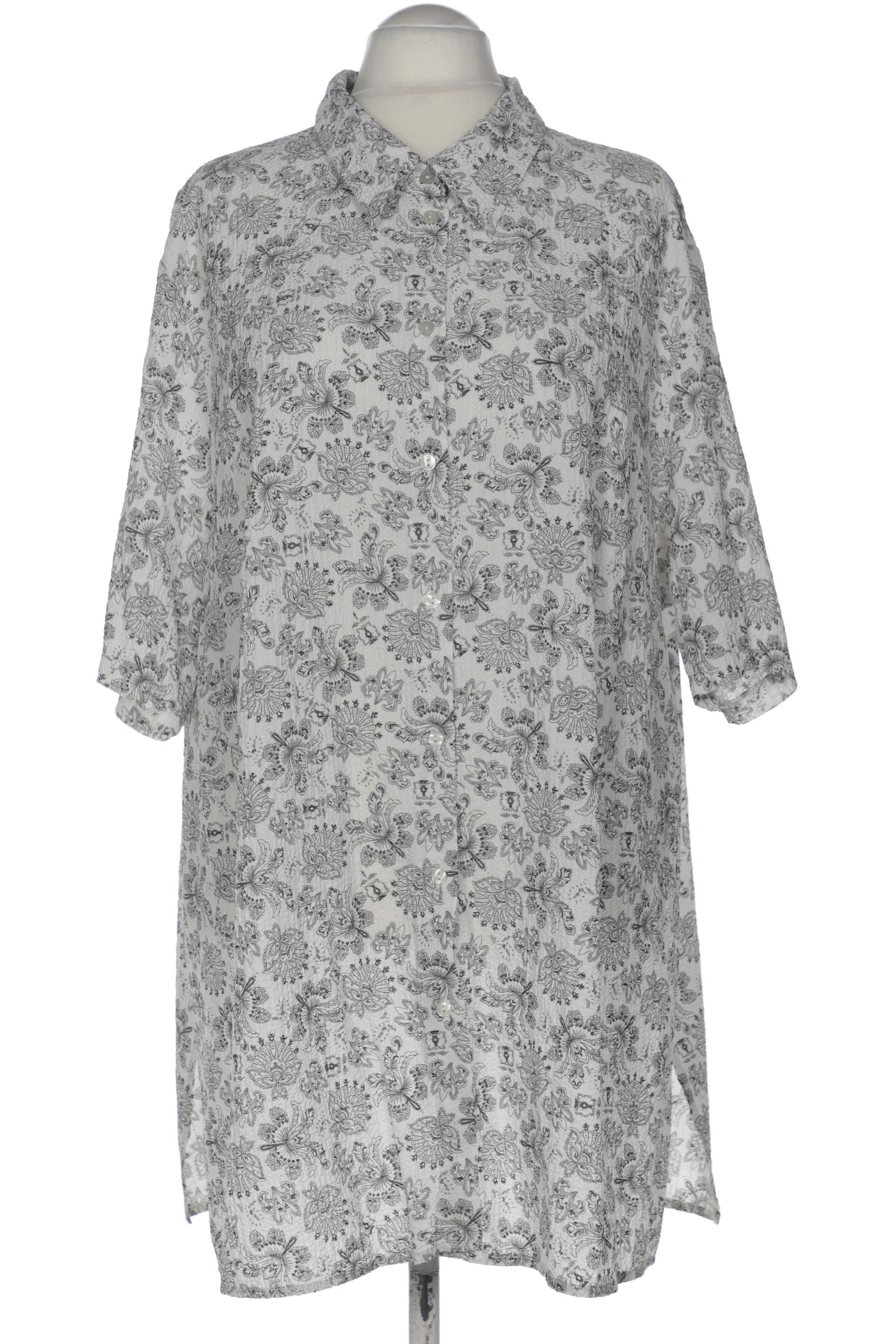 

Ulla Popken Damen Bluse, weiß, Gr. 54