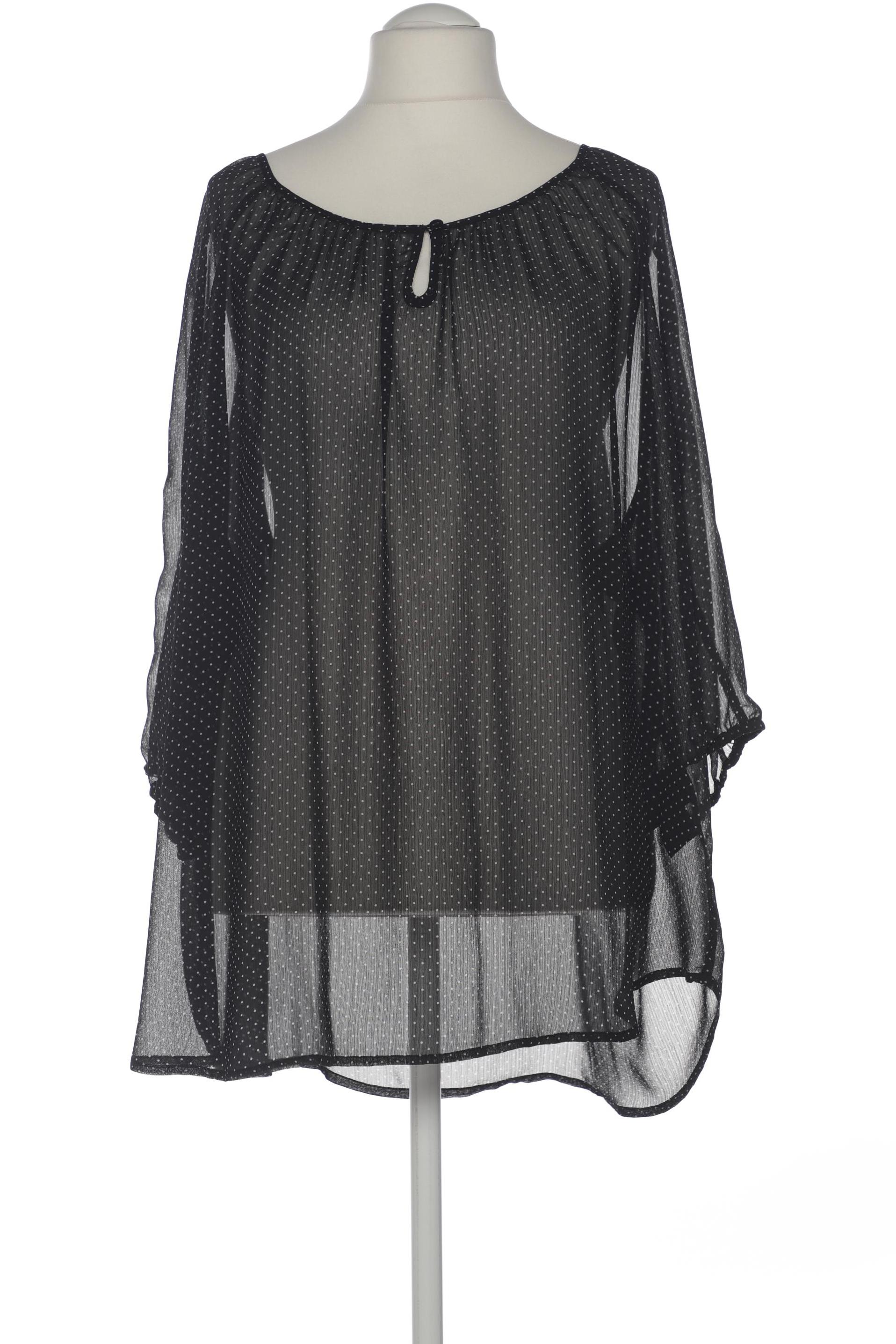 

Ulla Popken Damen Bluse, schwarz, Gr. 54