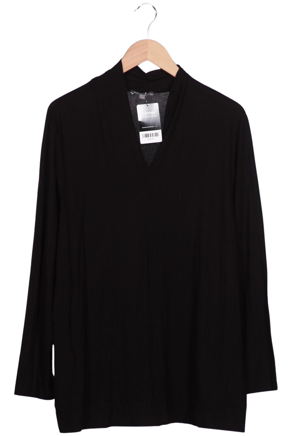 

Ulla Popken Damen Langarmshirt, schwarz, Gr. 46