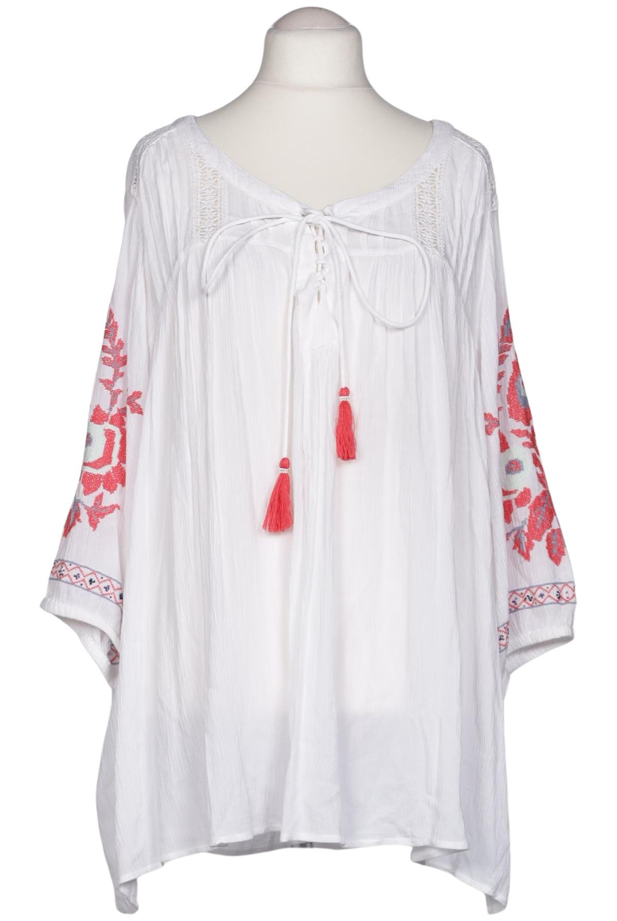 

Ulla Popken Damen Bluse, weiß, Gr. 54