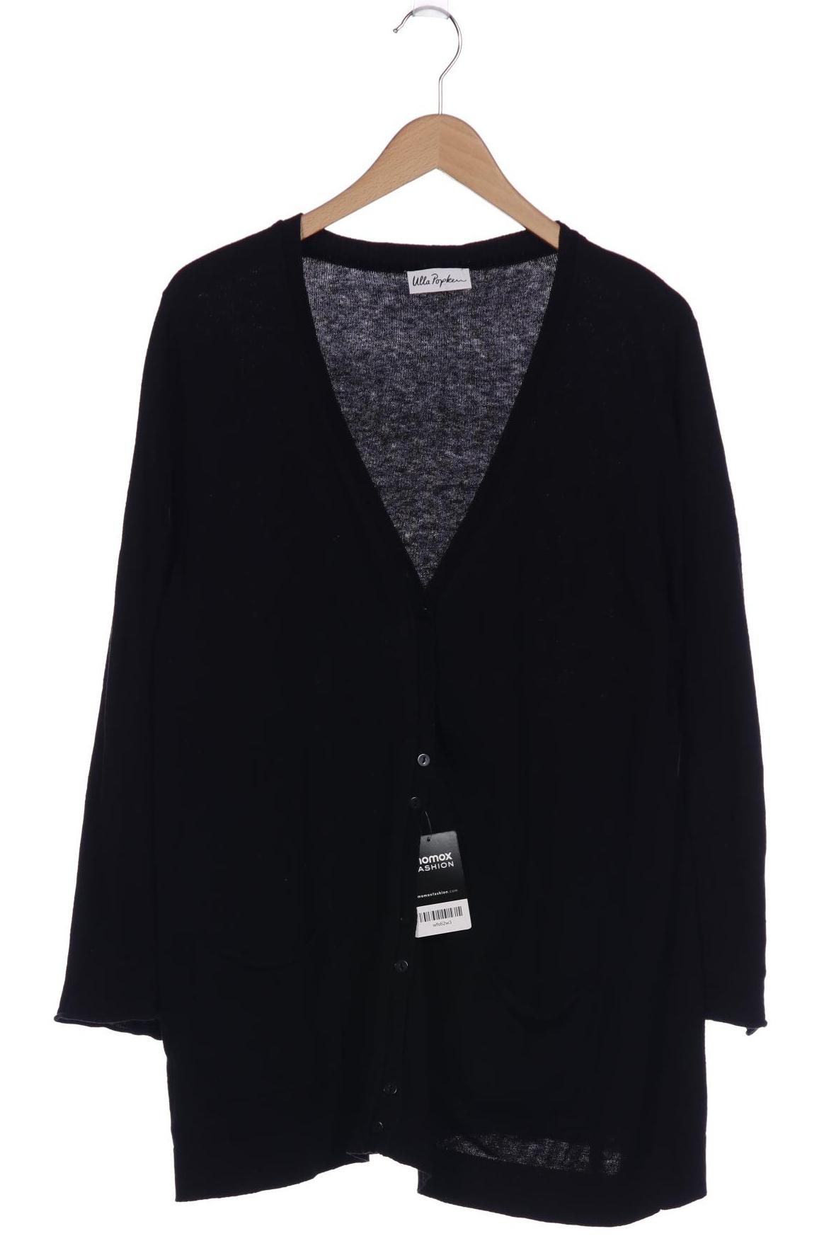 

Ulla Popken Damen Strickjacke, schwarz, Gr. 46