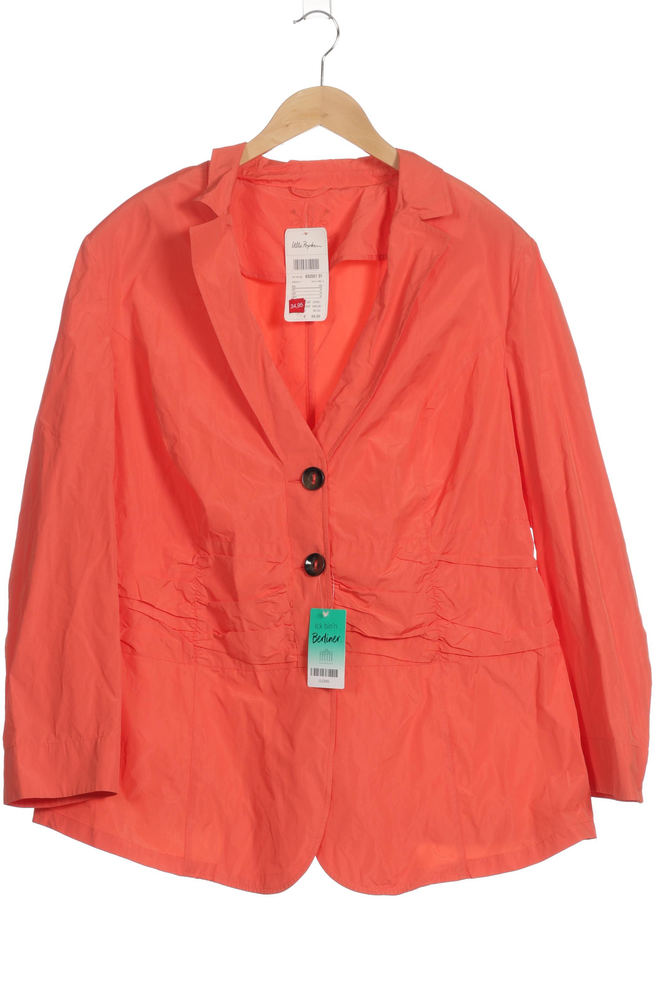 

Ulla Popken Damen Blazer, orange, Gr. 52