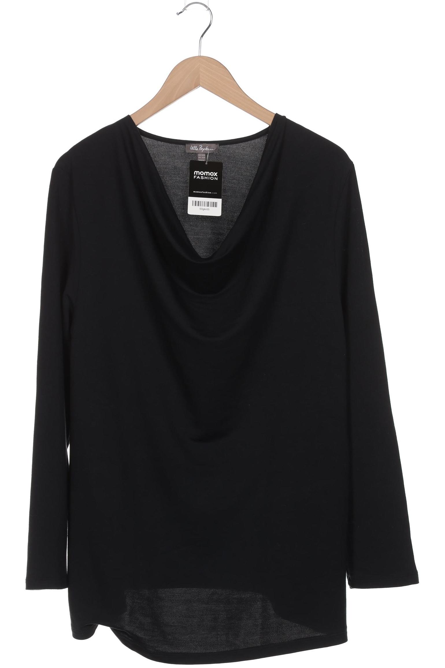 

Ulla Popken Damen Langarmshirt, schwarz, Gr. 46