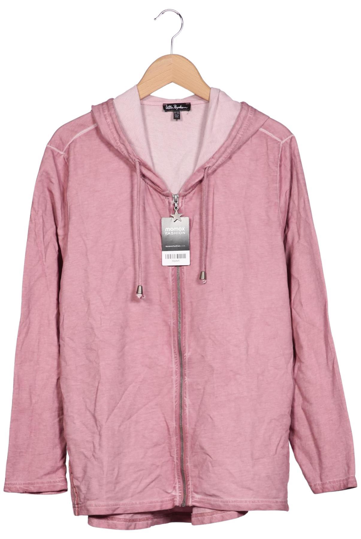

Ulla Popken Damen Kapuzenpullover, pink, Gr. 46