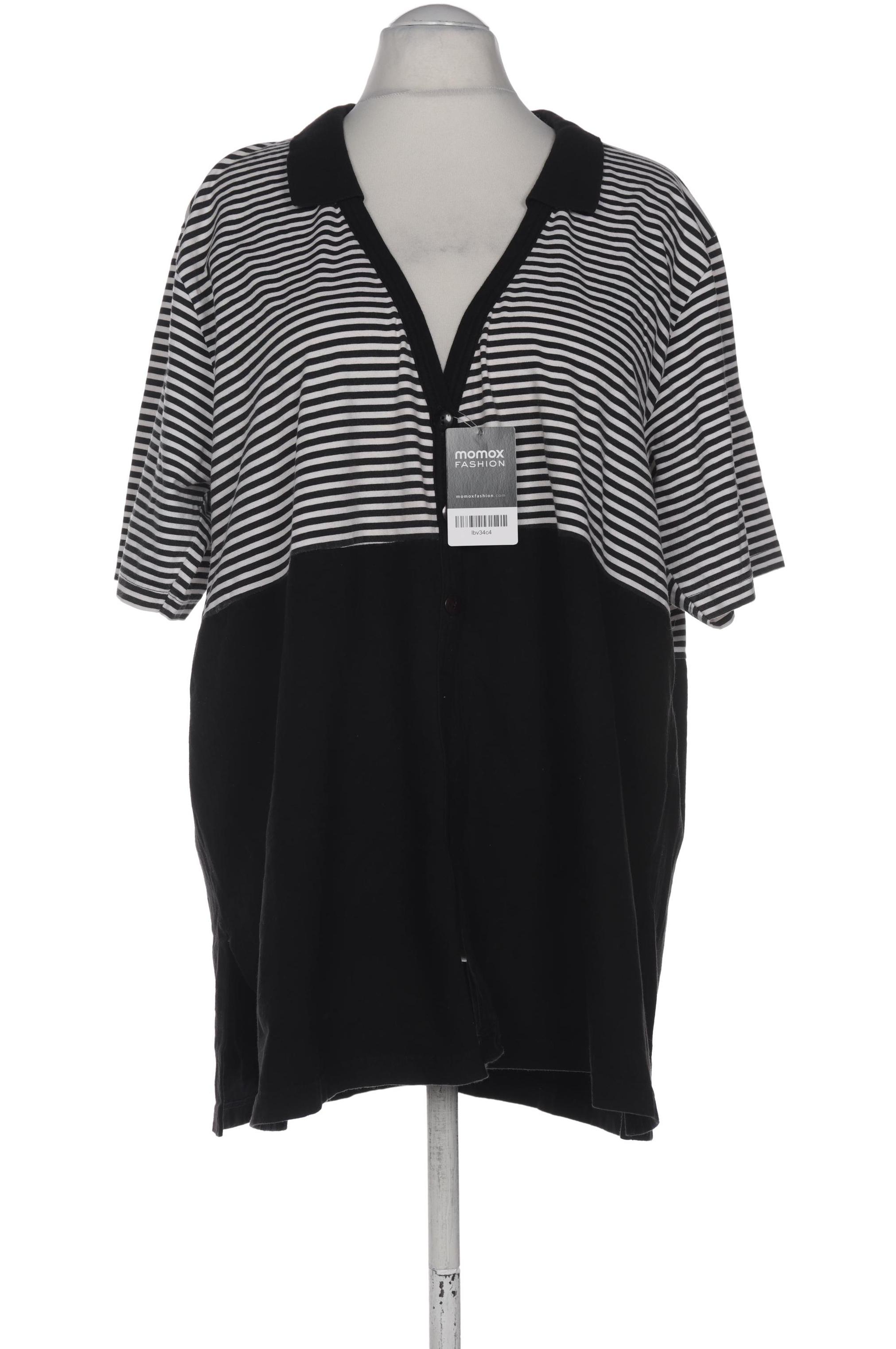 

Ulla Popken Damen Poloshirt, schwarz, Gr. 46