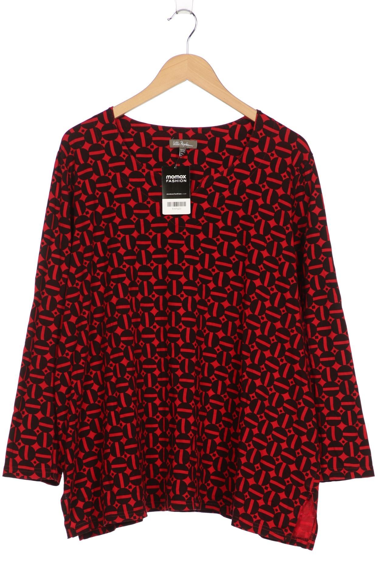 

Ulla Popken Damen Langarmshirt, rot, Gr. 50