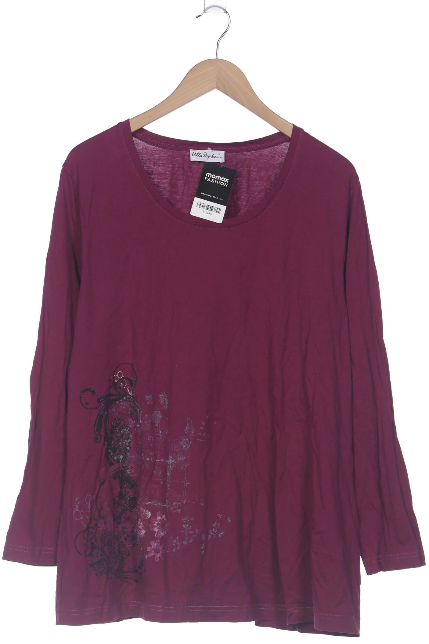 

Ulla Popken Damen Langarmshirt, pink, Gr. 50