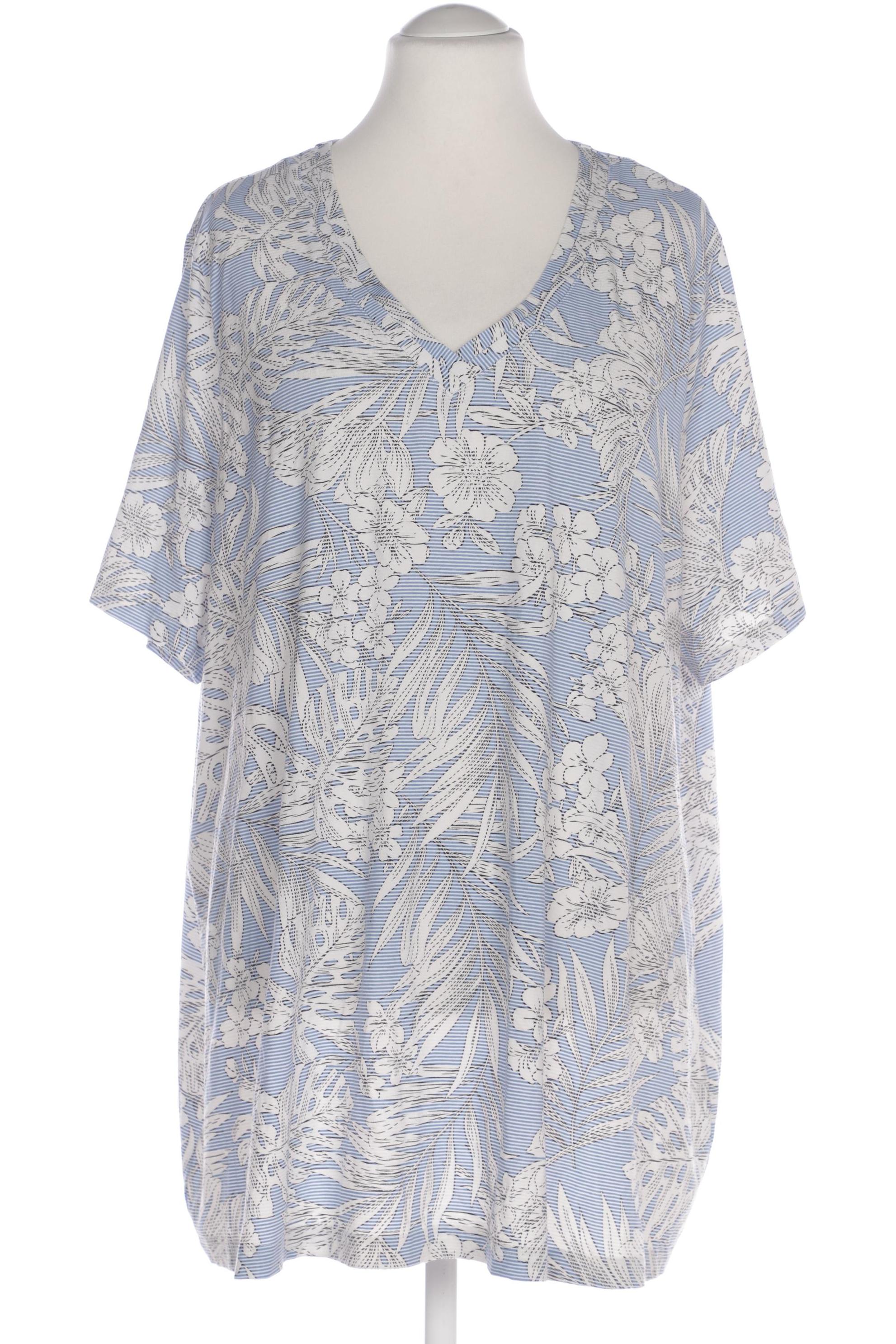 

Ulla Popken Damen T-Shirt, hellblau, Gr. 54