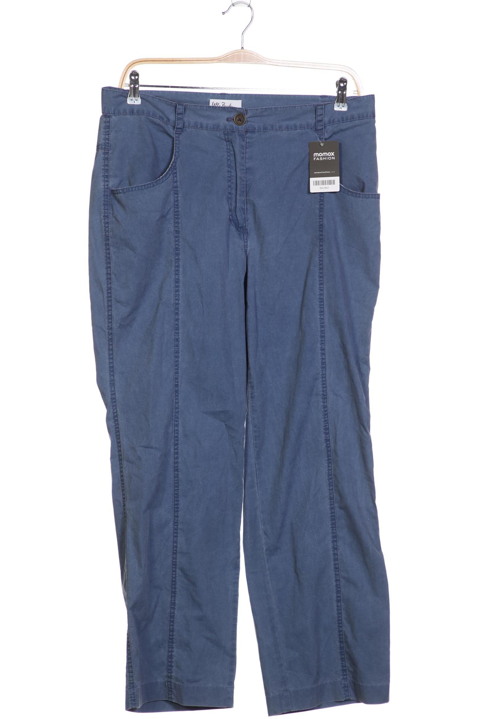 

Ulla Popken Damen Stoffhose, blau