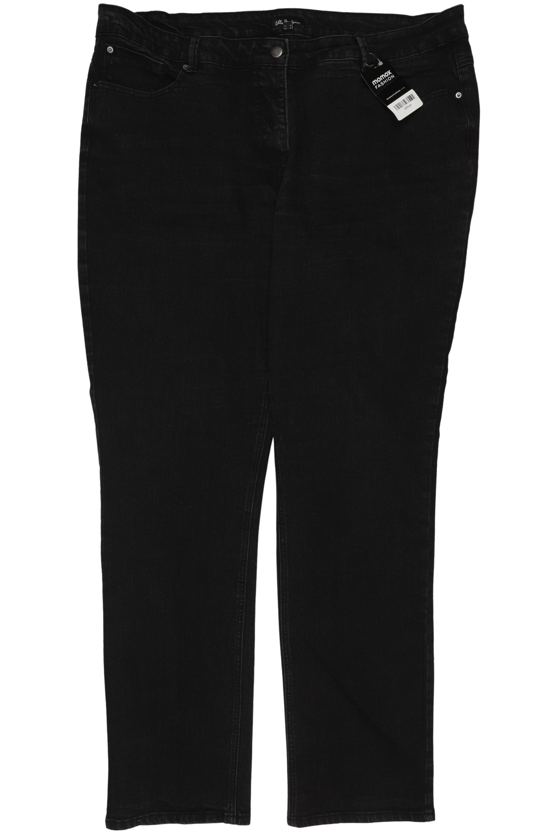 

Ulla Popken Damen Jeans, schwarz, Gr. 100