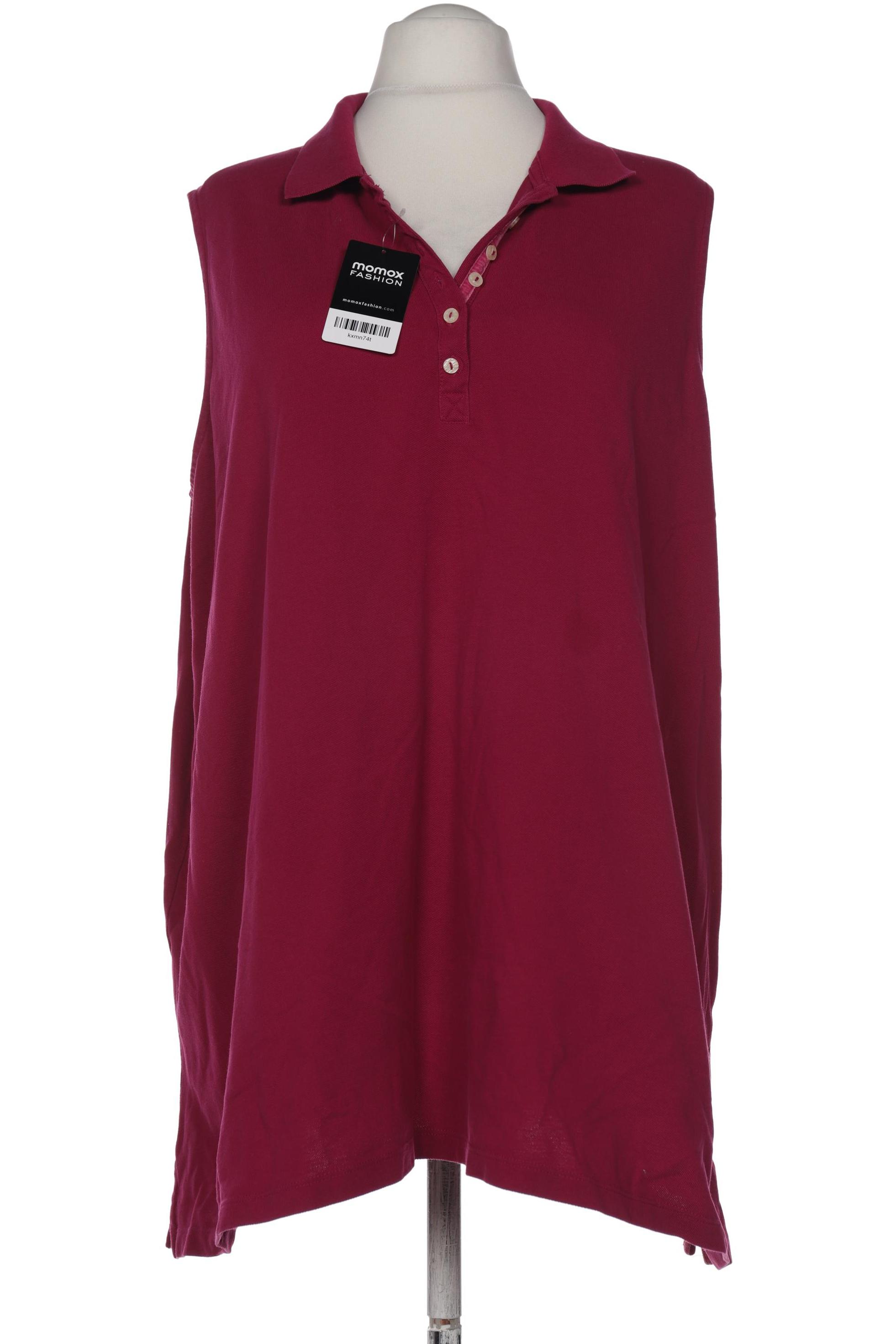 

Ulla Popken Damen Poloshirt, pink, Gr. 54