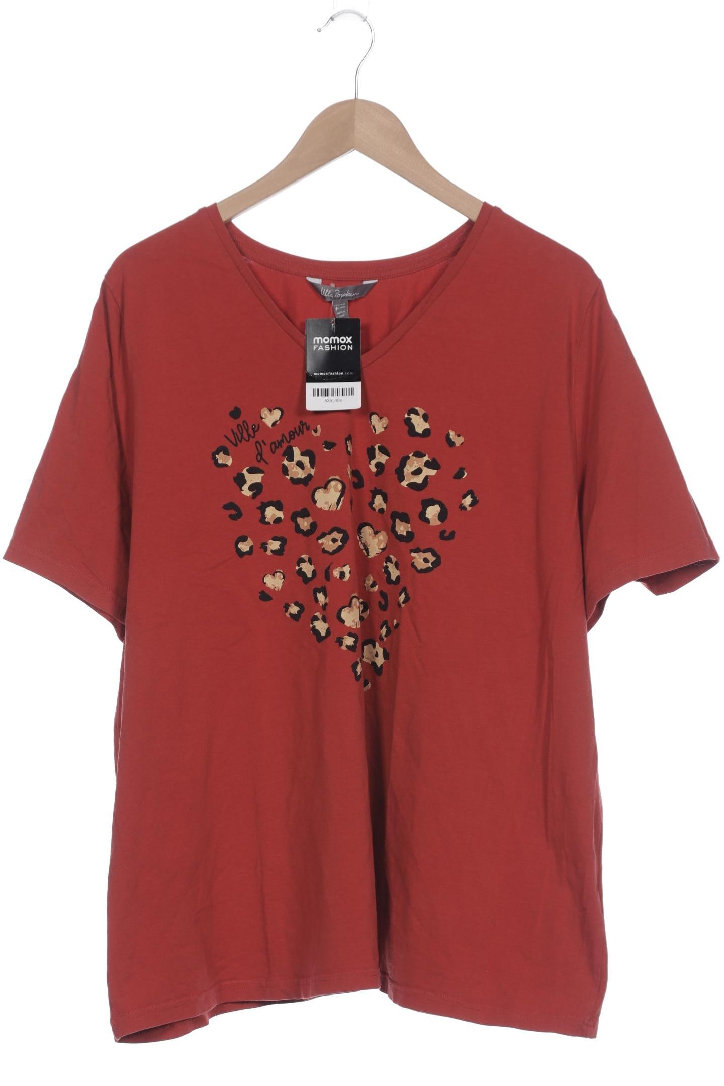 

Ulla Popken Damen T-Shirt, rot, Gr. 54