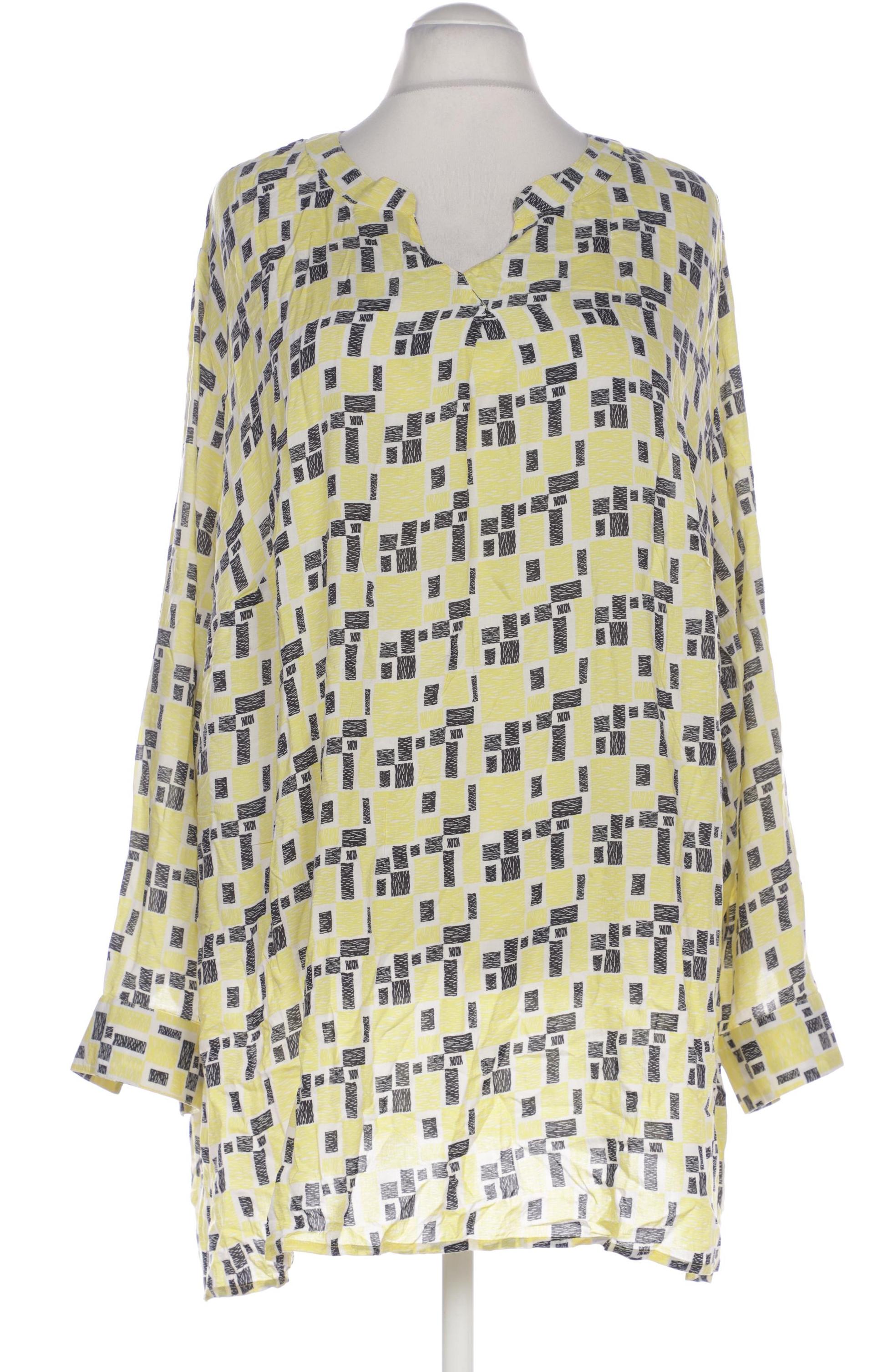

Ulla Popken Damen Bluse, gelb, Gr. 54