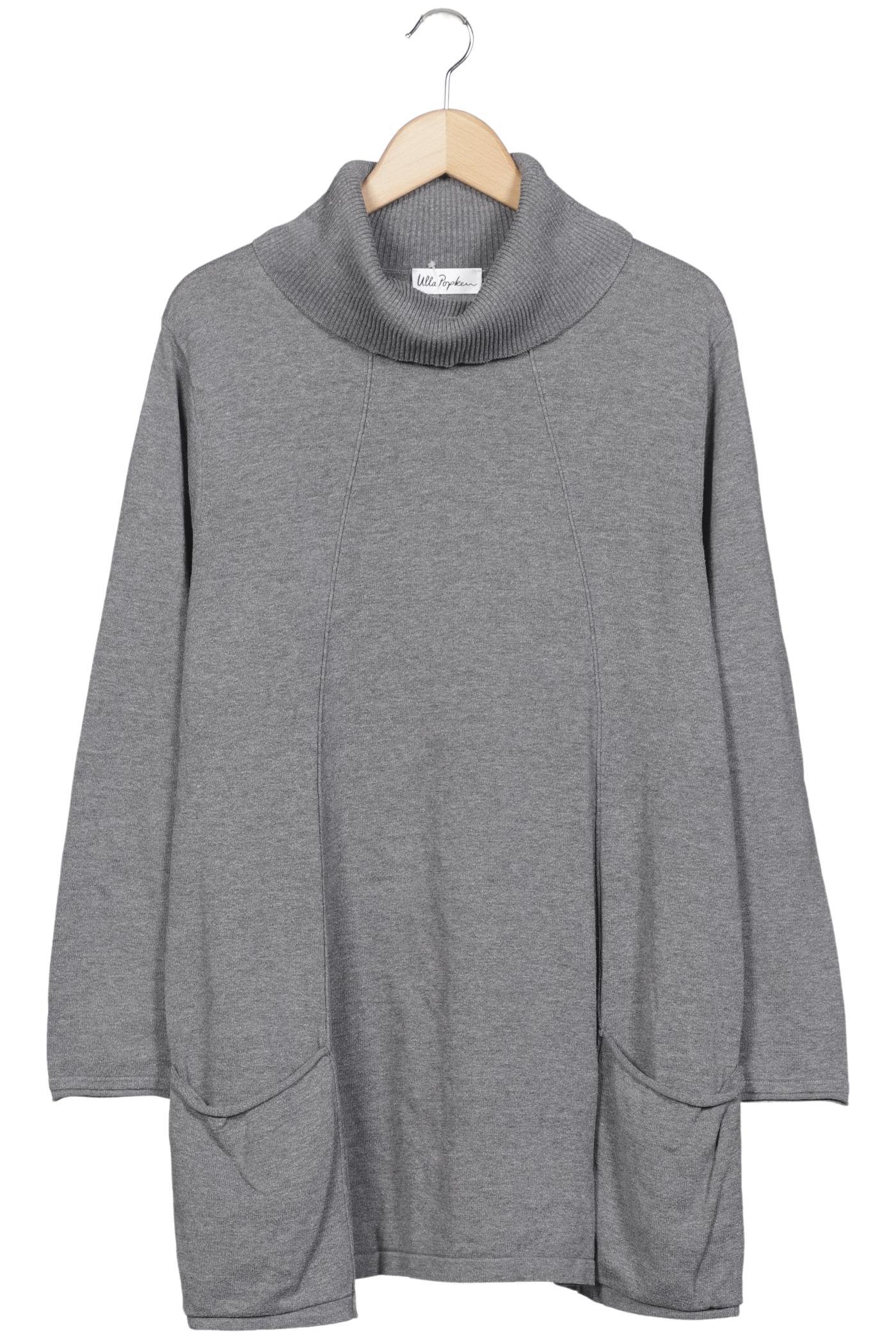 

Ulla Popken Damen Pullover, grau, Gr. 38