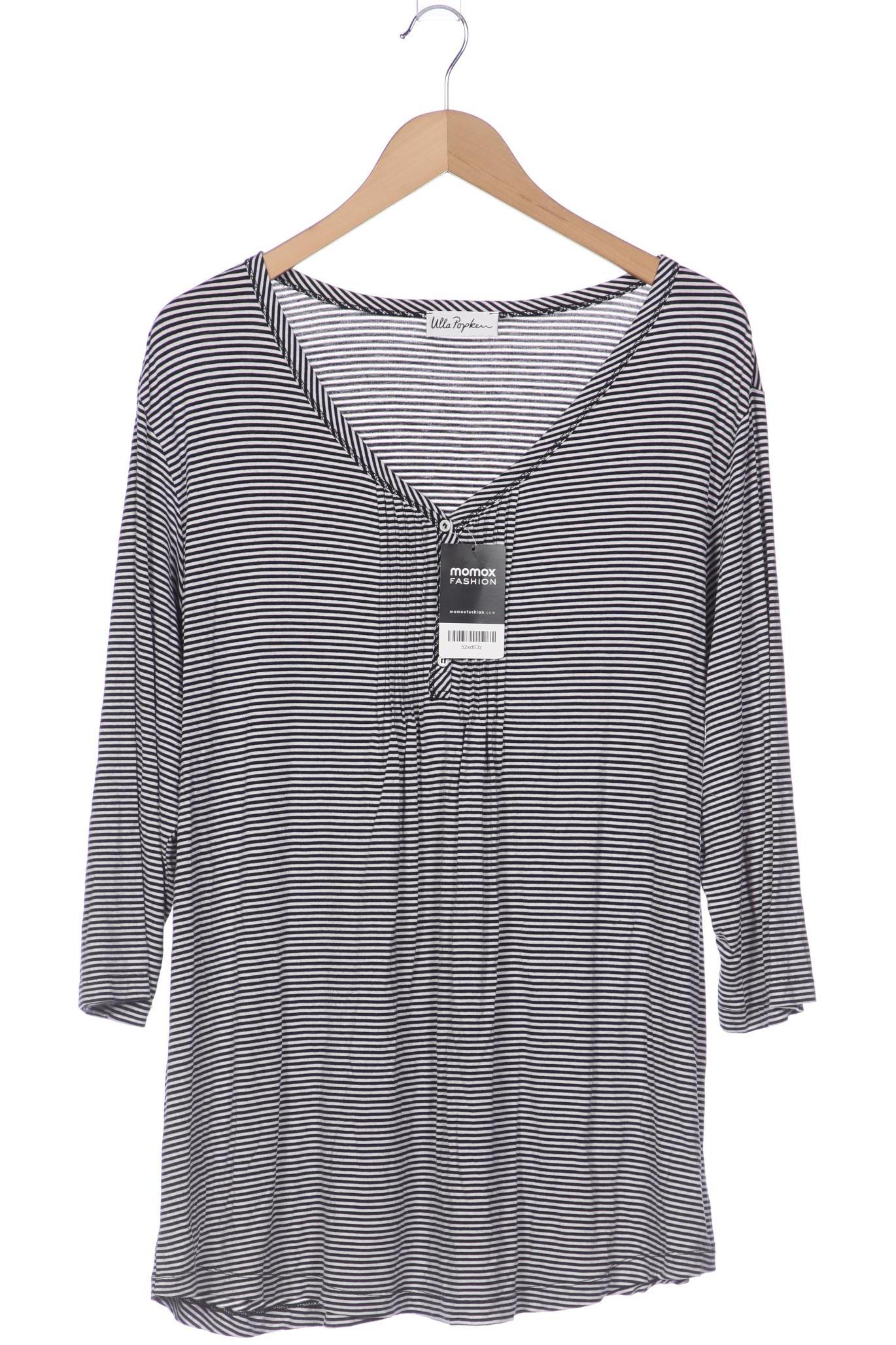 

Ulla Popken Damen Langarmshirt, schwarz, Gr. 46