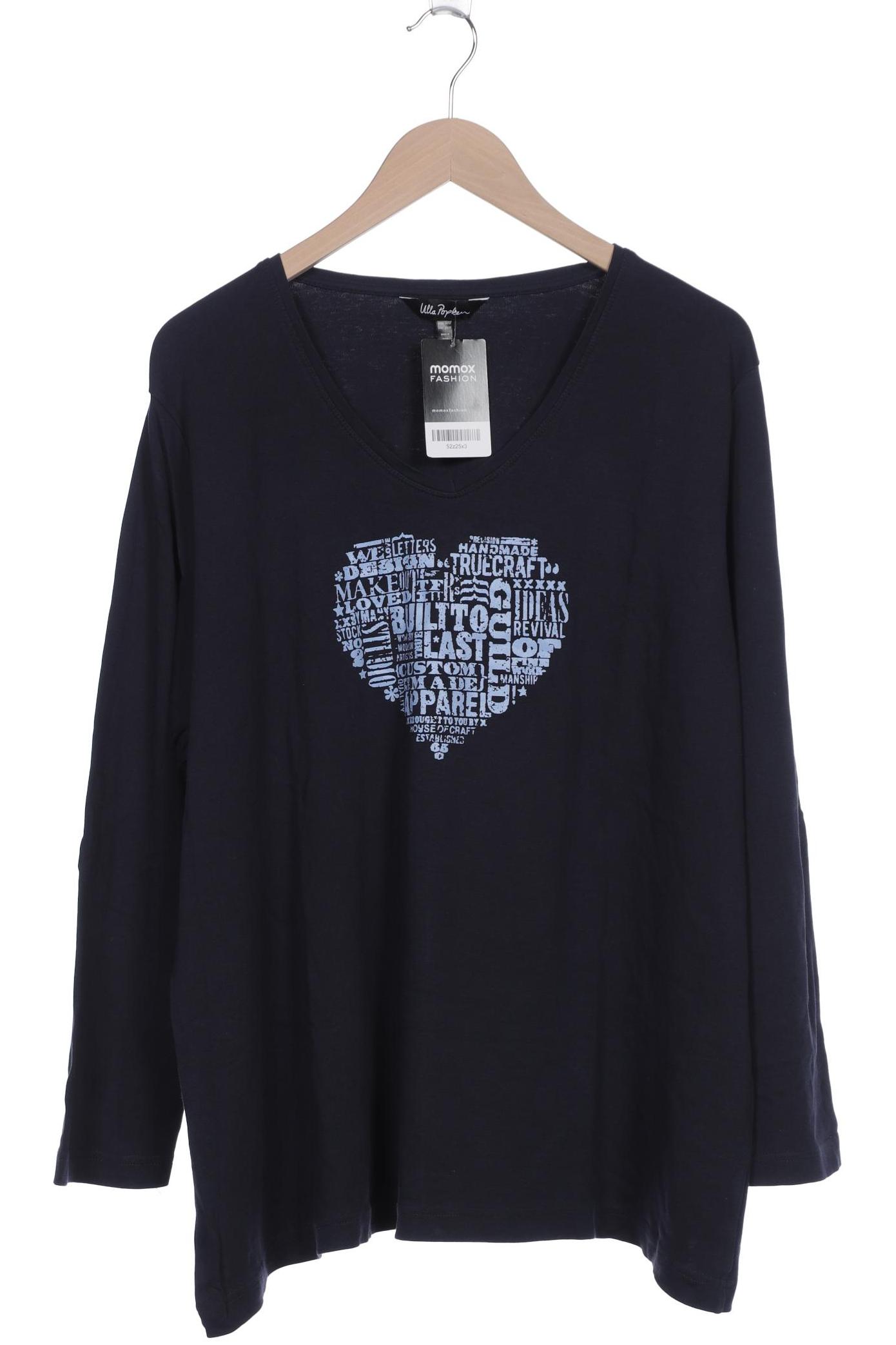 

Ulla Popken Damen Langarmshirt, marineblau