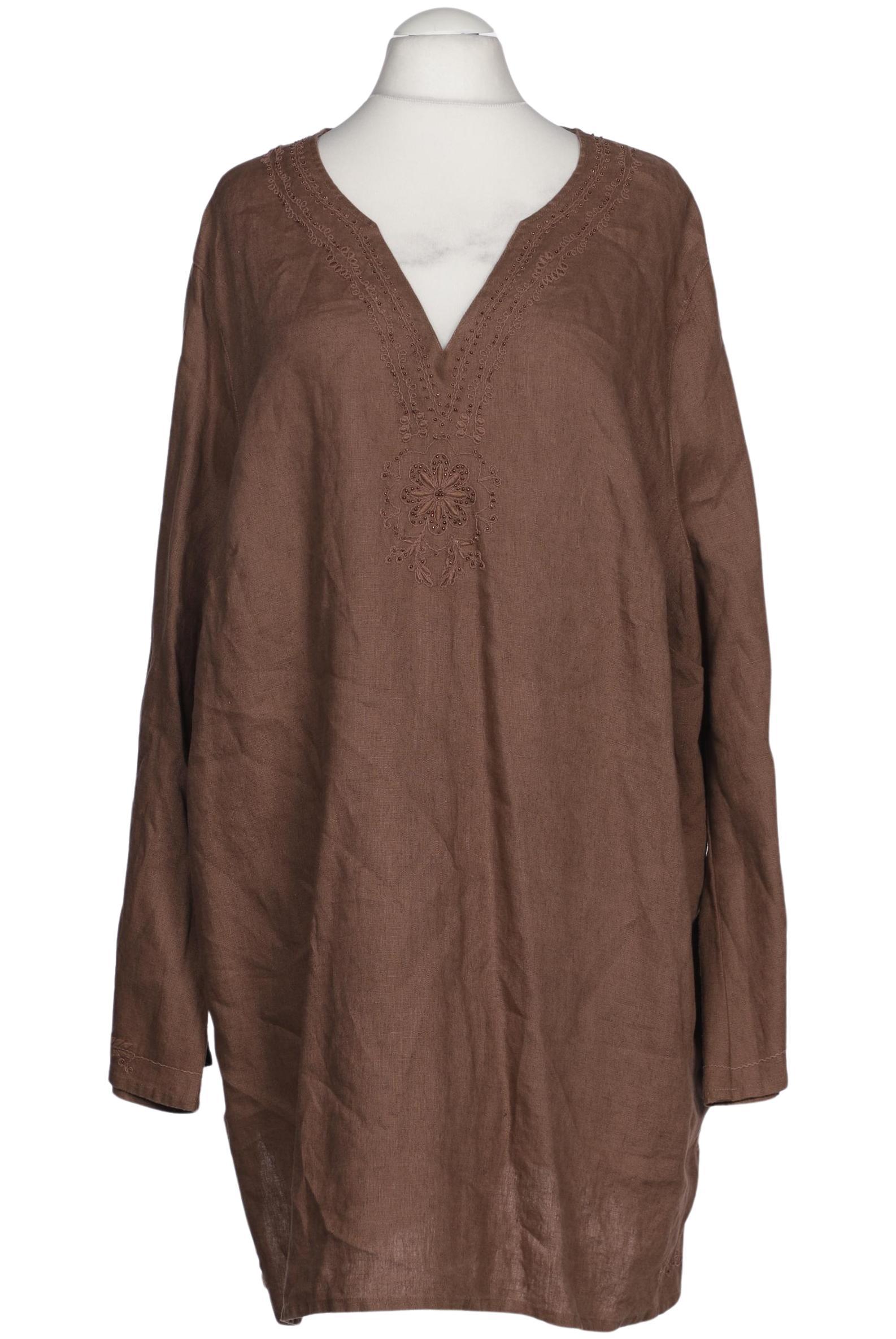 

Ulla Popken Damen Bluse, braun, Gr. 58