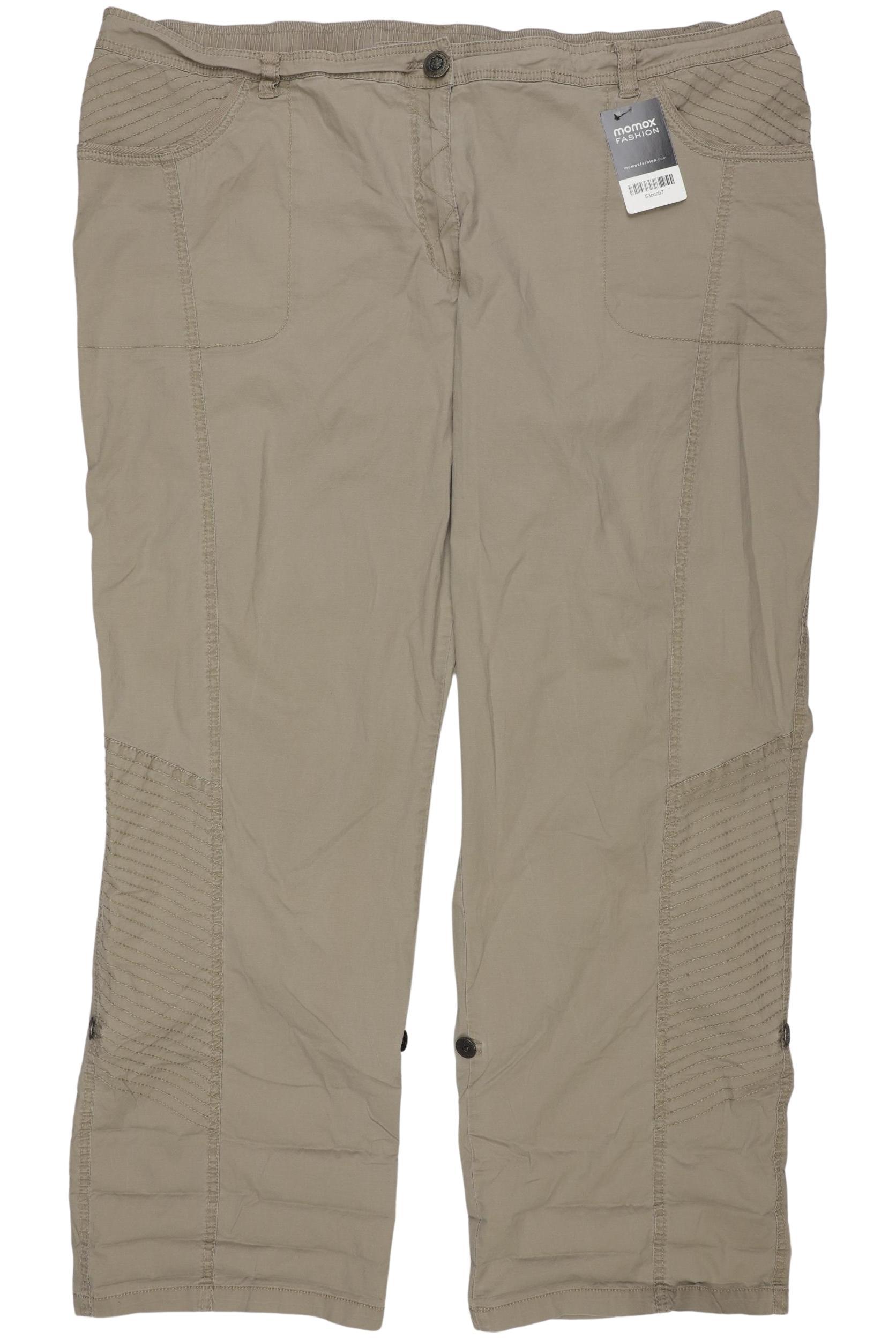 

Ulla Popken Damen Stoffhose, beige, Gr. 54