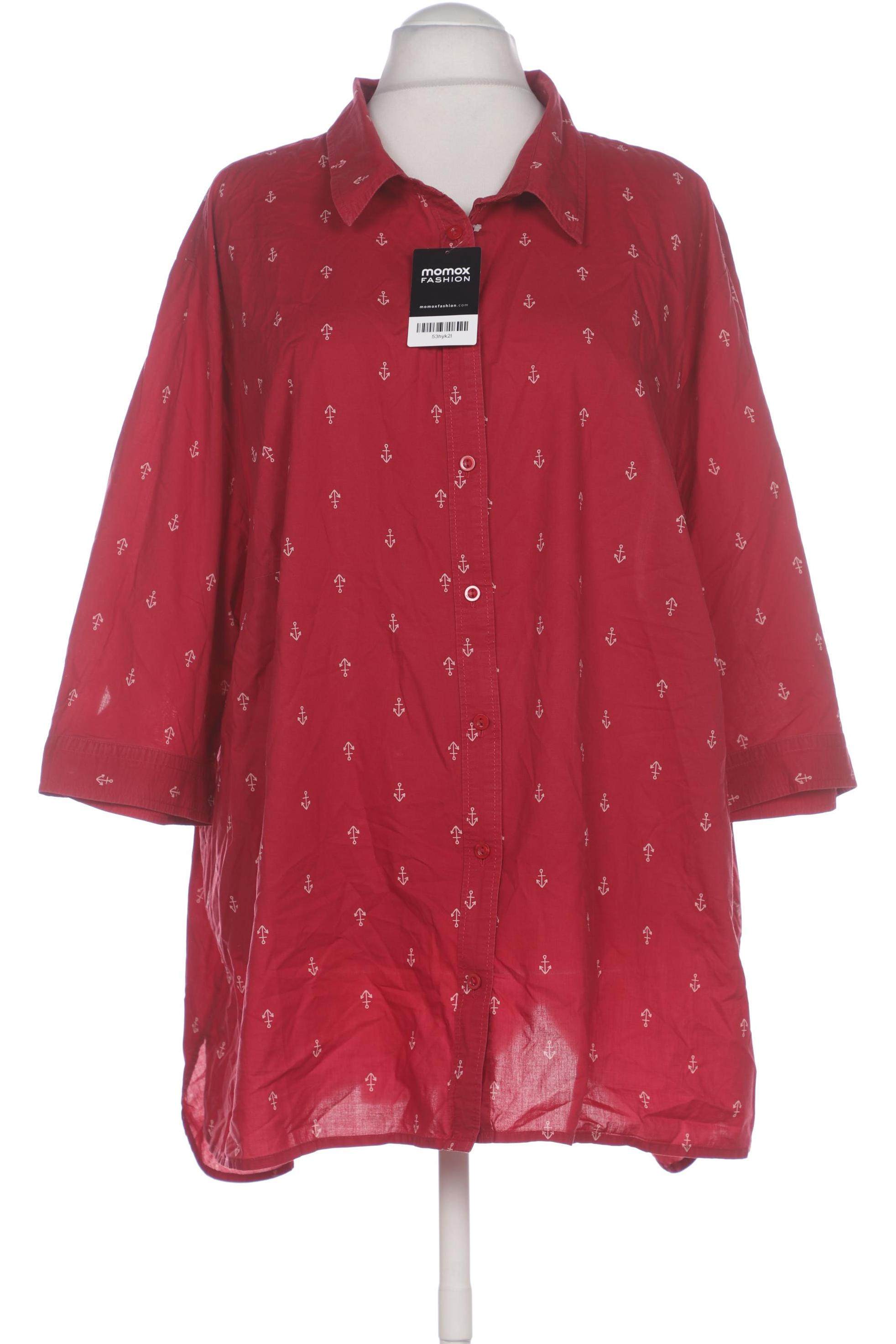 

Ulla Popken Damen Bluse, rot, Gr. 58
