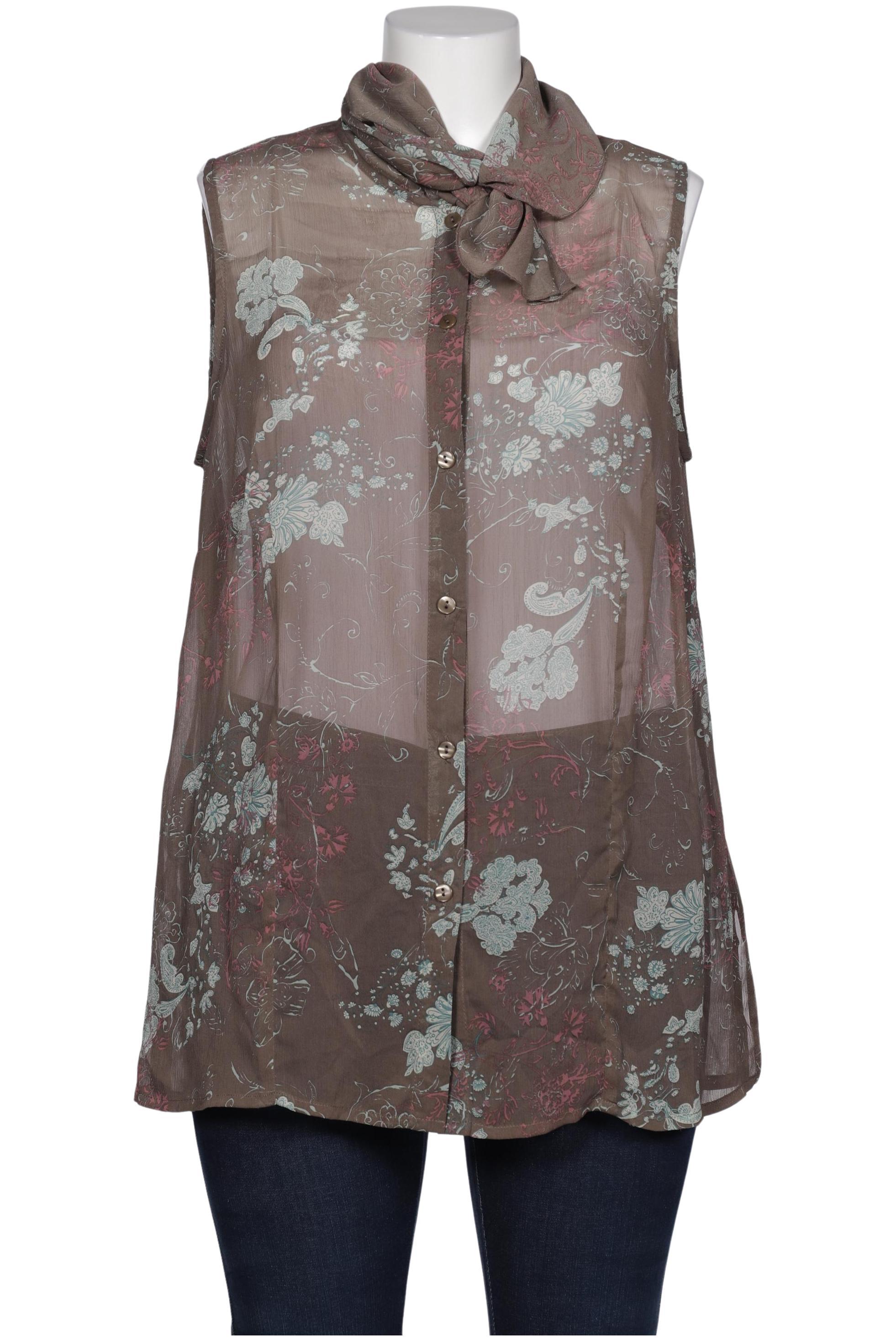 

Ulla Popken Damen Bluse, braun, Gr. 48