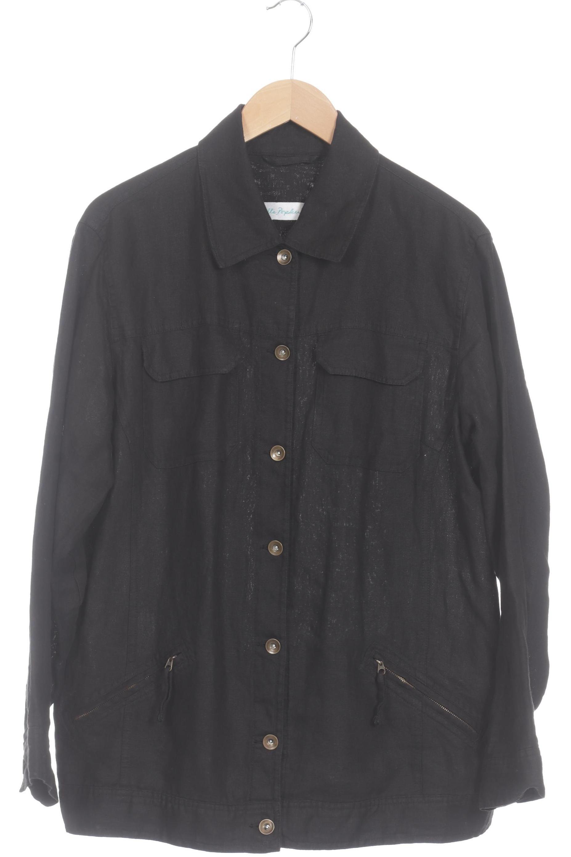 

Ulla Popken Damen Jacke, schwarz, Gr. 42