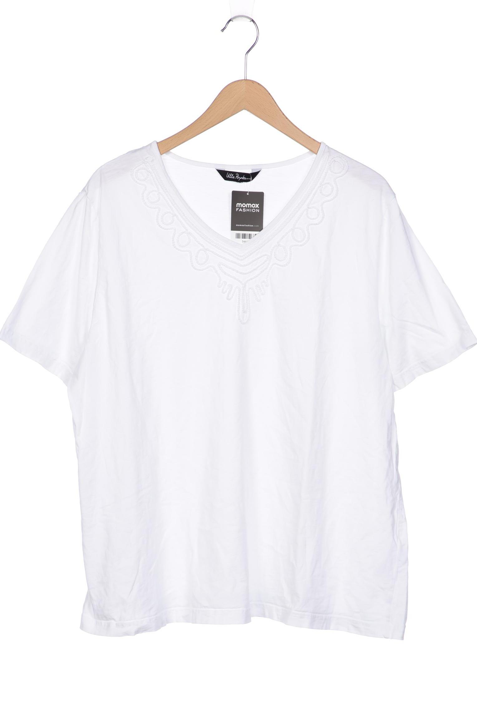 

Ulla Popken Damen T-Shirt, weiß, Gr. 48