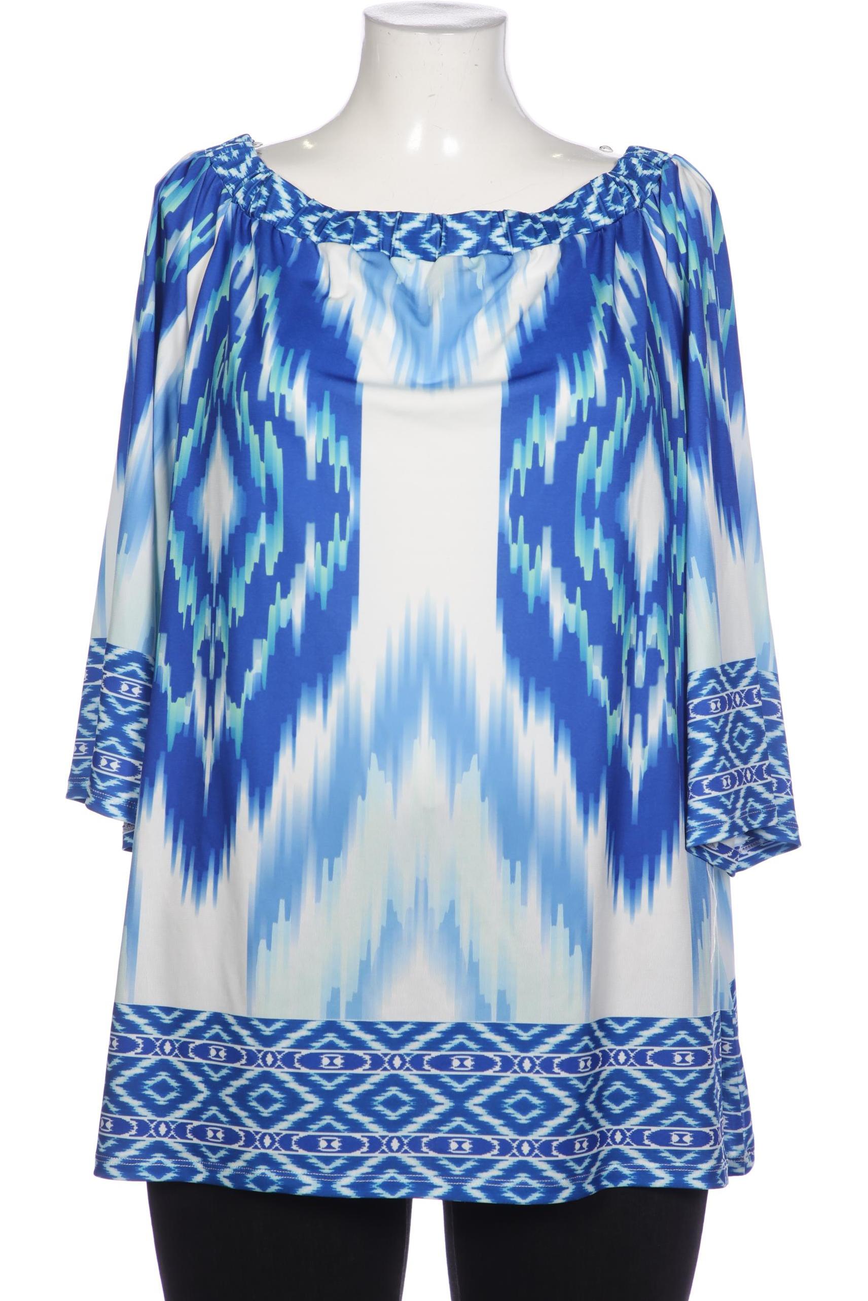 

Ulla Popken Damen Bluse, blau, Gr. 50