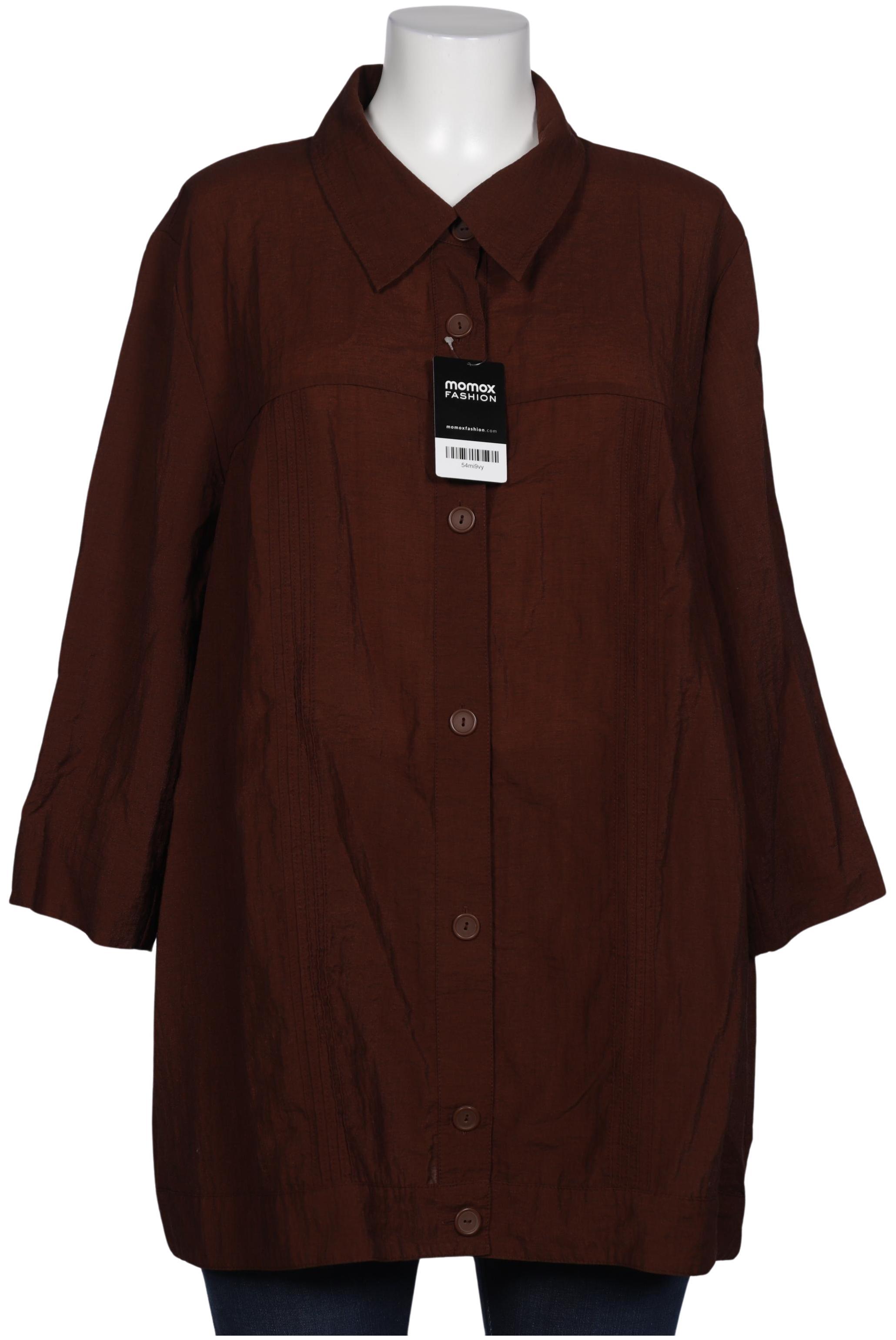 

Ulla Popken Damen Bluse, braun, Gr. 50