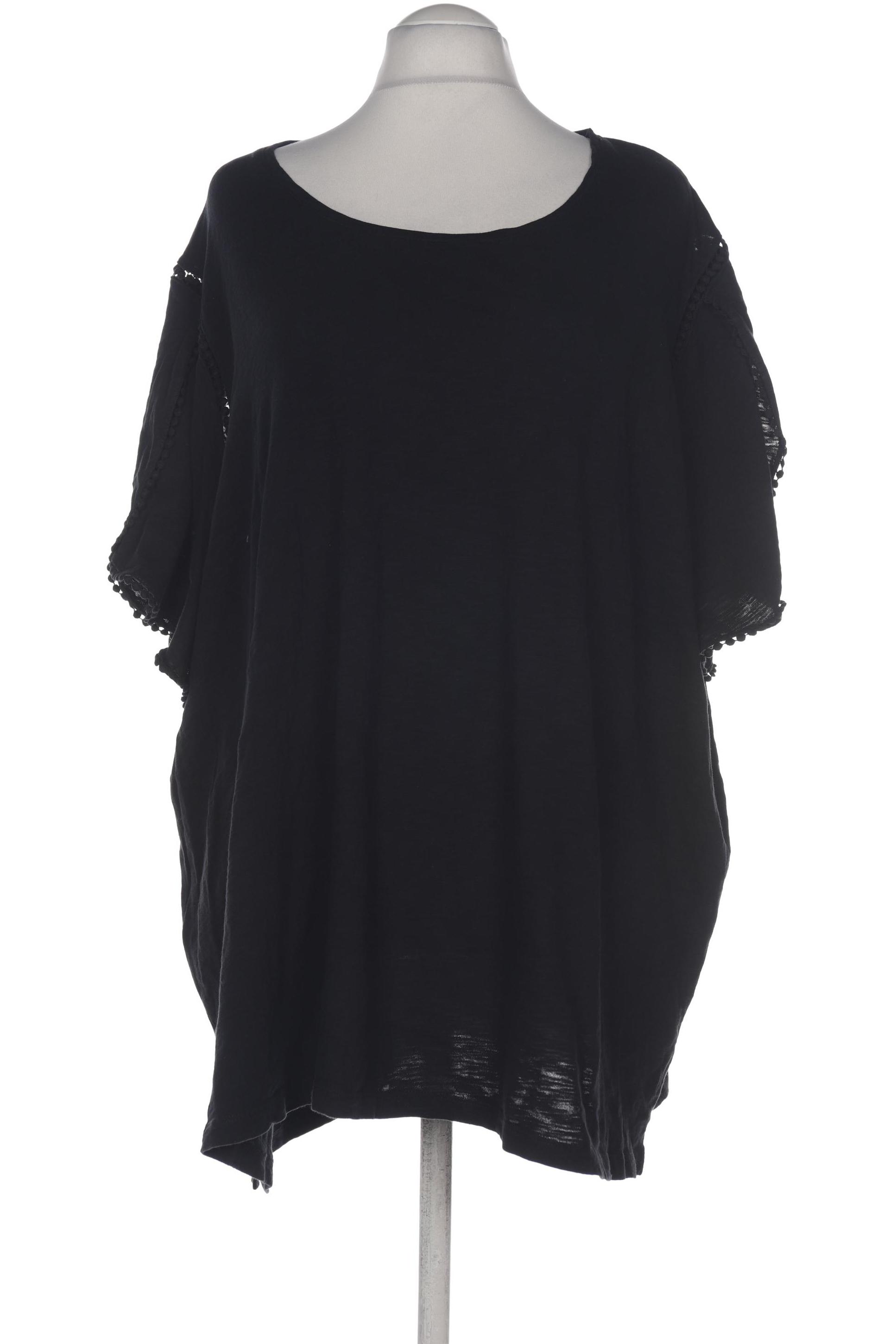 

Ulla Popken Damen T-Shirt, schwarz, Gr. 58