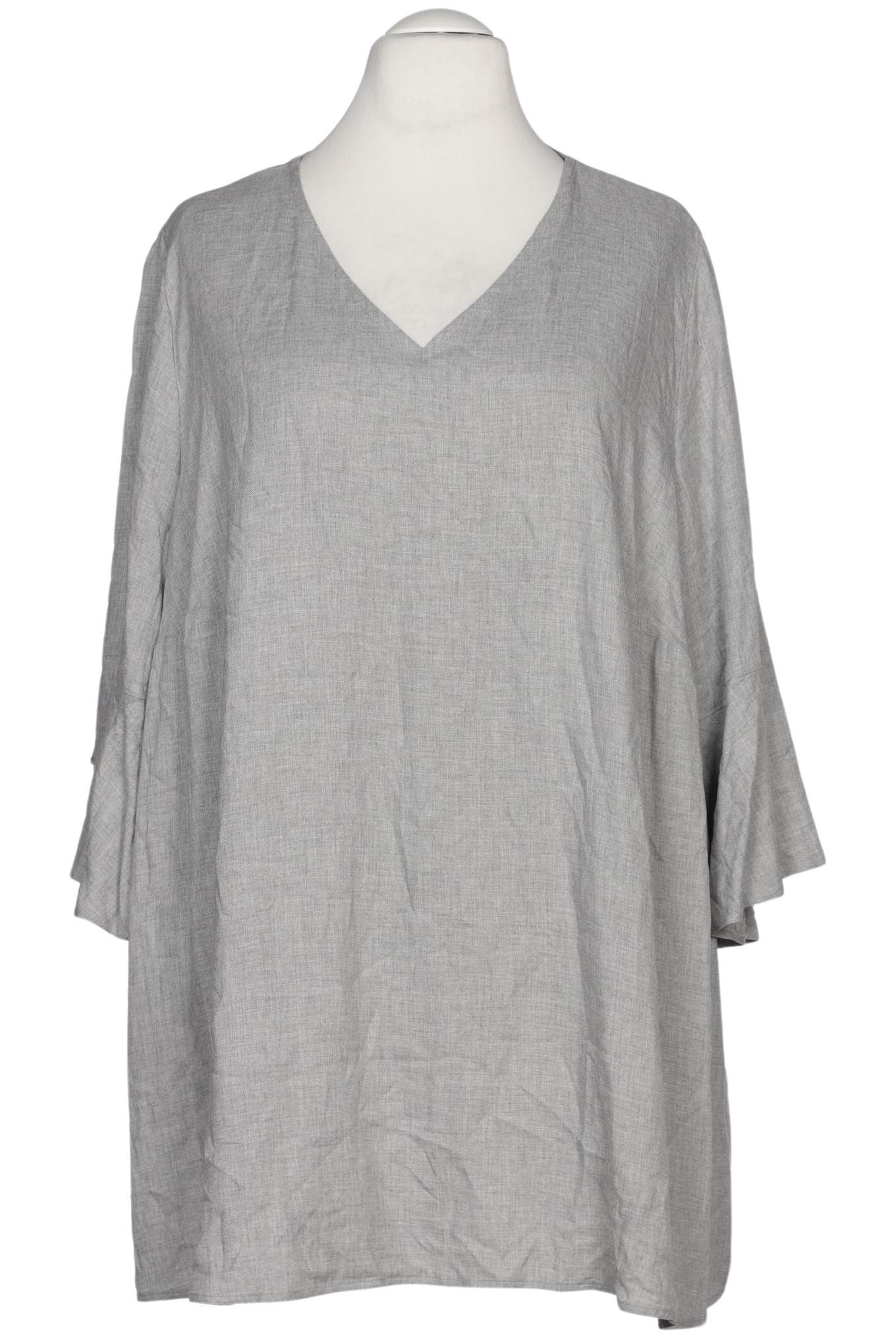 

Ulla Popken Damen Bluse, grau, Gr. 54
