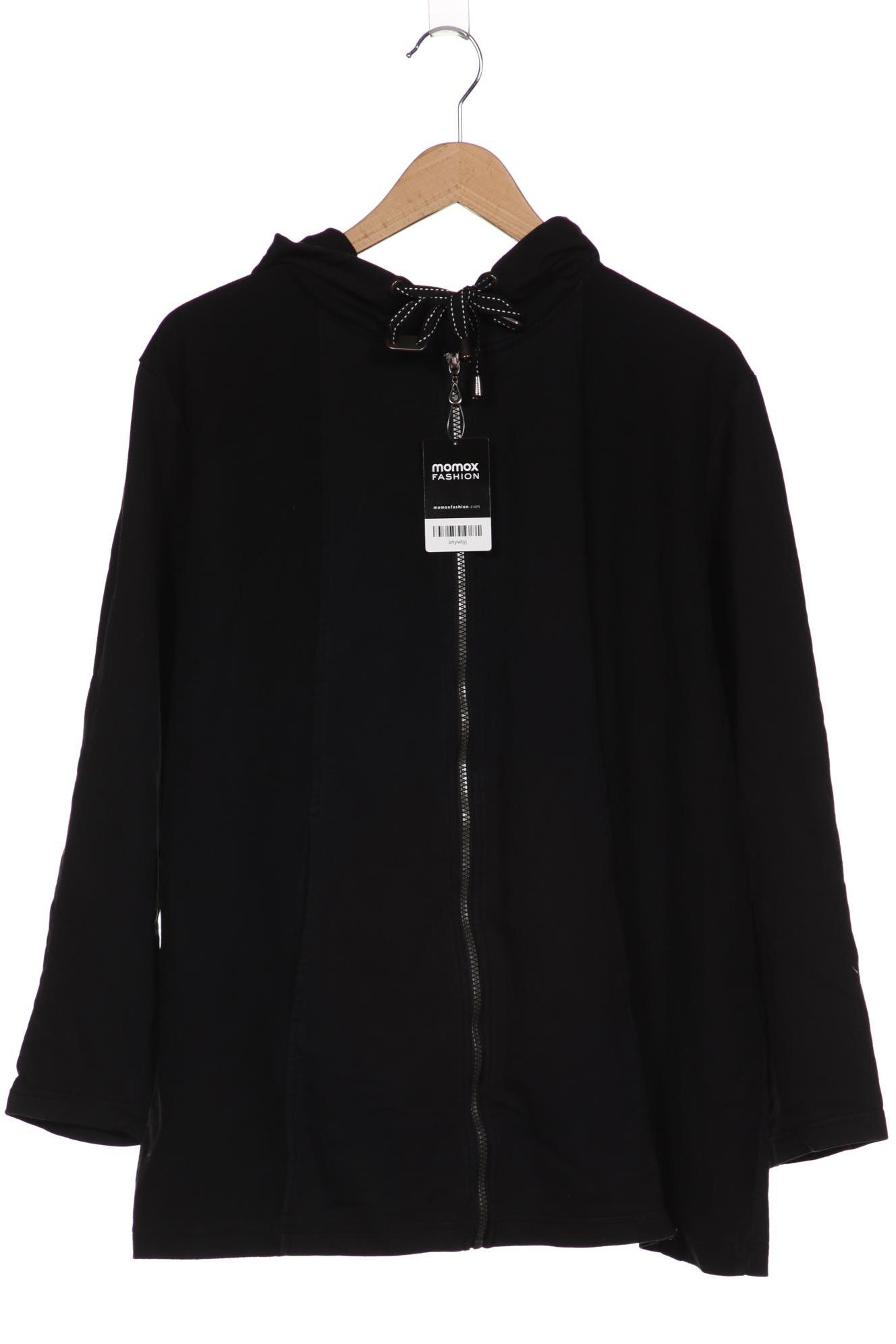

Ulla Popken Damen Kapuzenpullover, schwarz