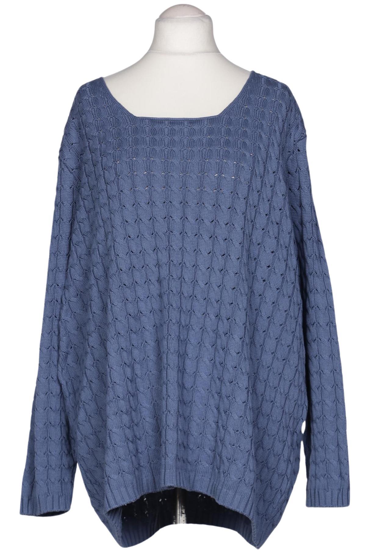 

Ulla Popken Damen Pullover, blau, Gr. 58