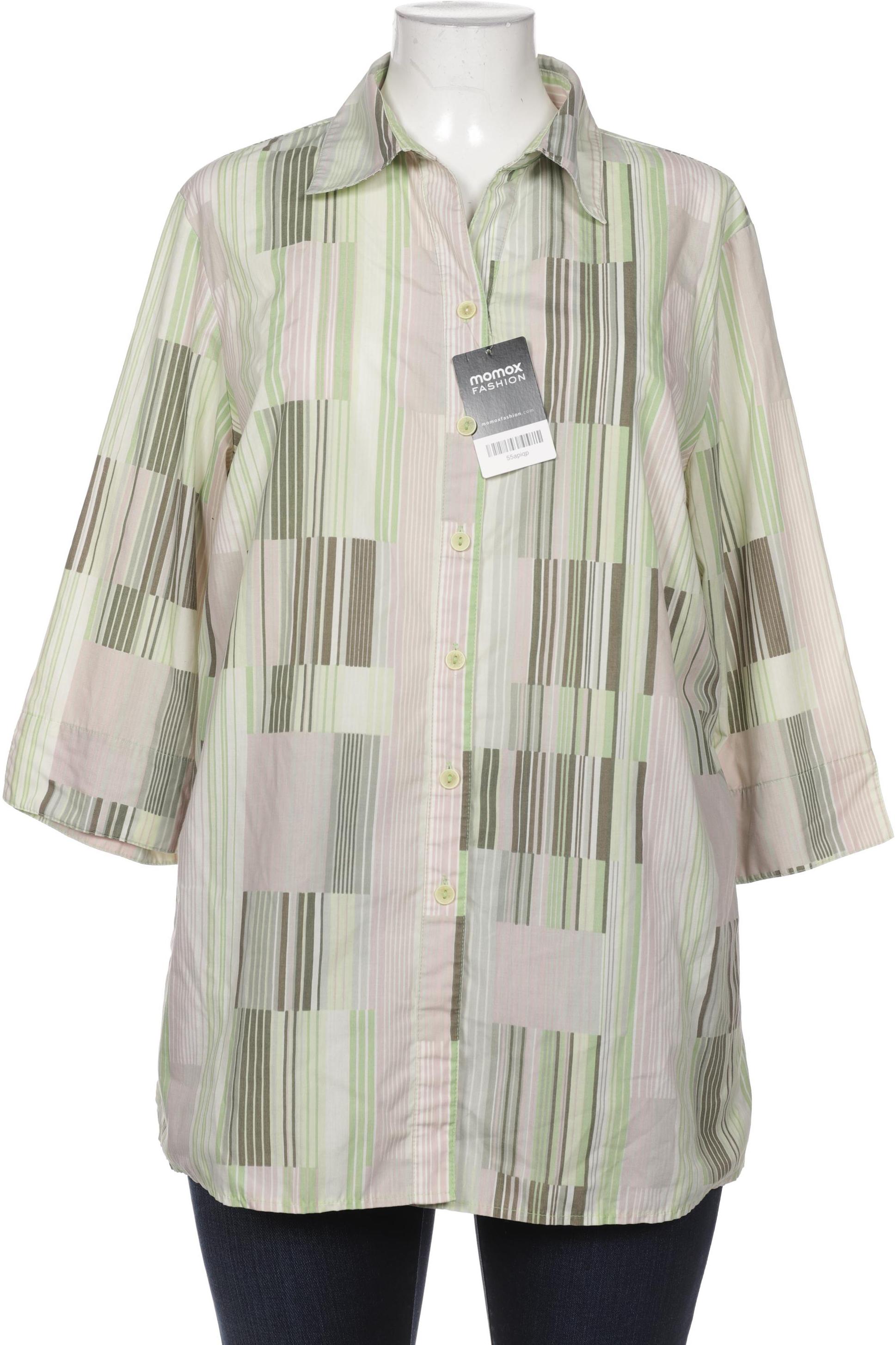 

Ulla Popken Damen Bluse, hellgrün, Gr. 46