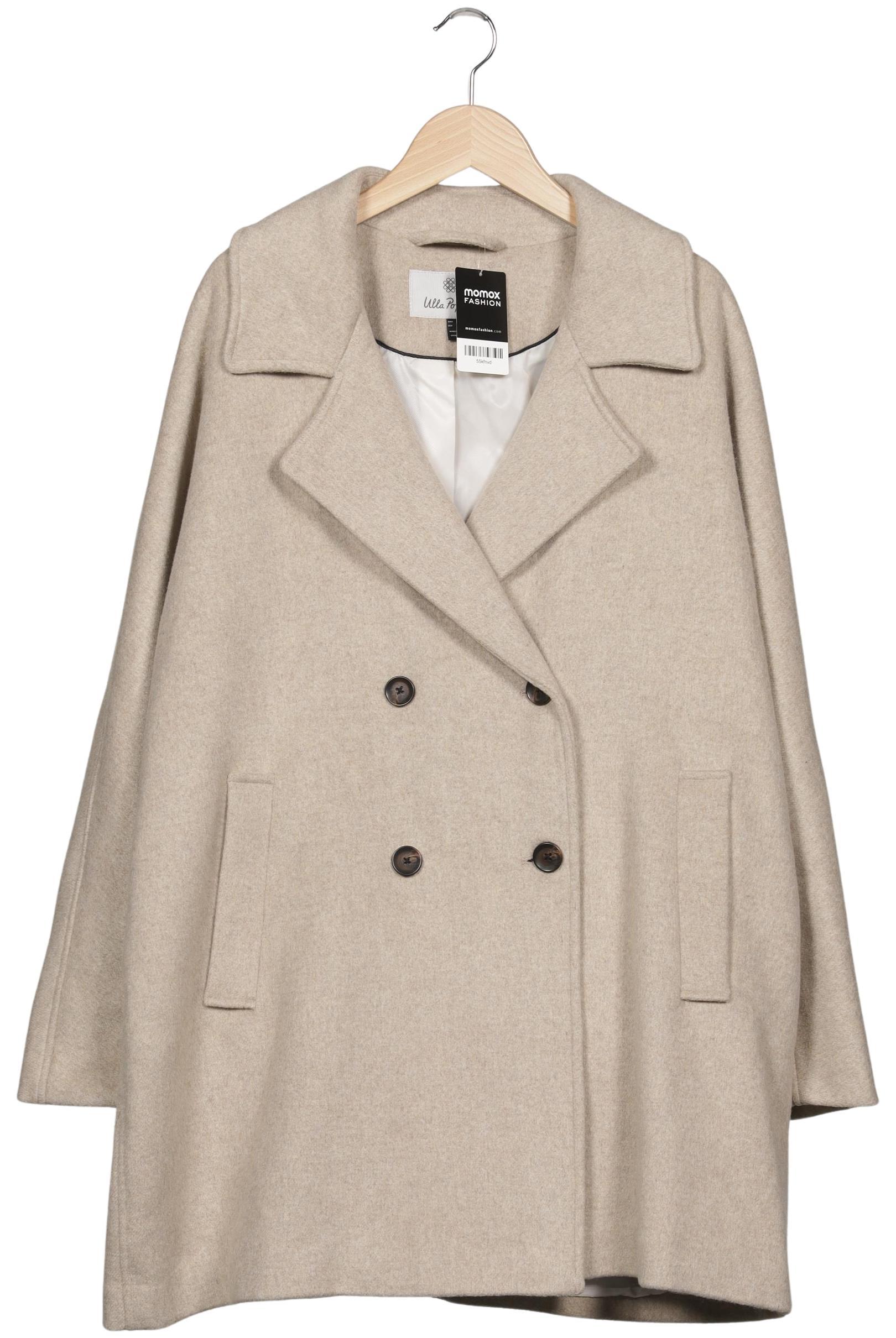 

Ulla Popken Damen Mantel, beige, Gr. 50