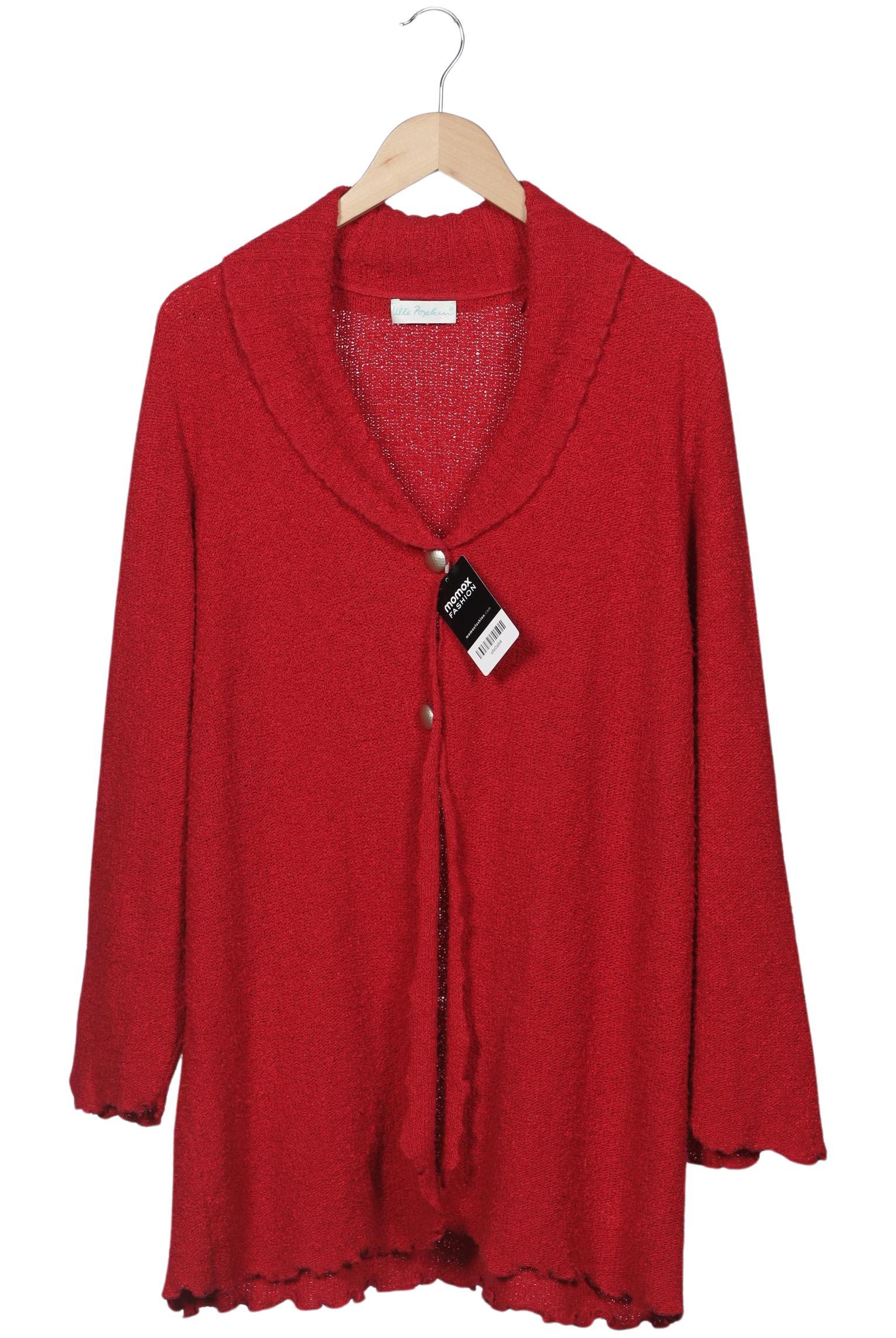 

Ulla Popken Damen Strickjacke, rot, Gr. 46