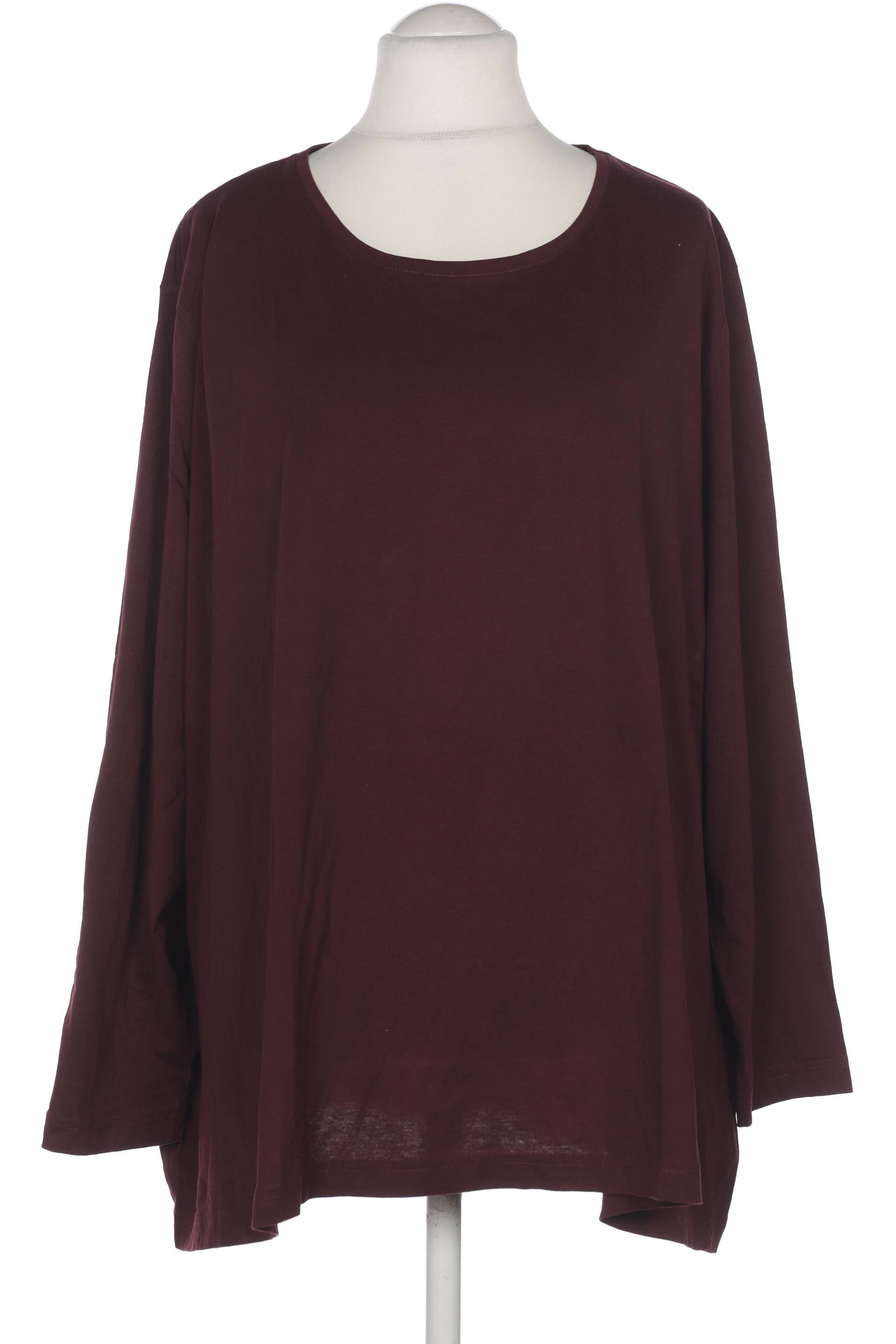 

Ulla Popken Damen Langarmshirt, bordeaux