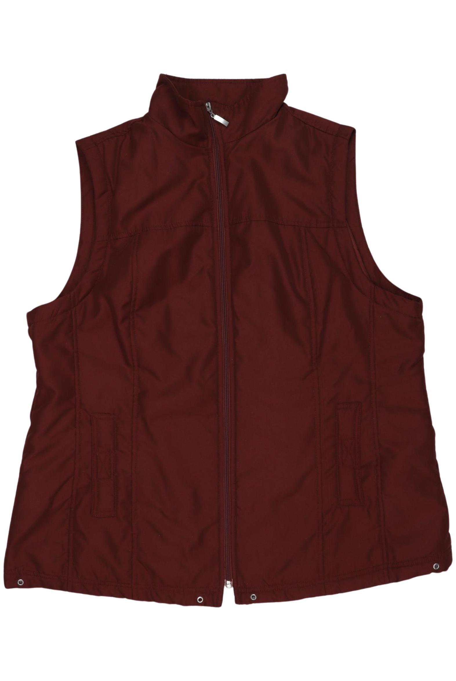 

Ulla Popken Damen Weste, rot, Gr. 46