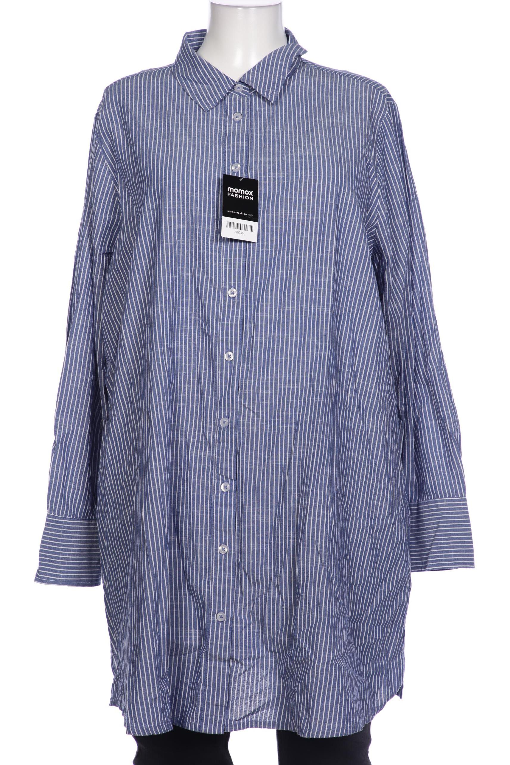

Ulla Popken Damen Bluse, blau, Gr. 46
