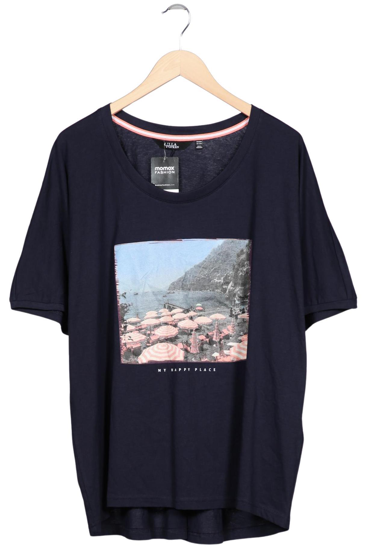 

Ulla Popken Damen T-Shirt, marineblau, Gr. 50